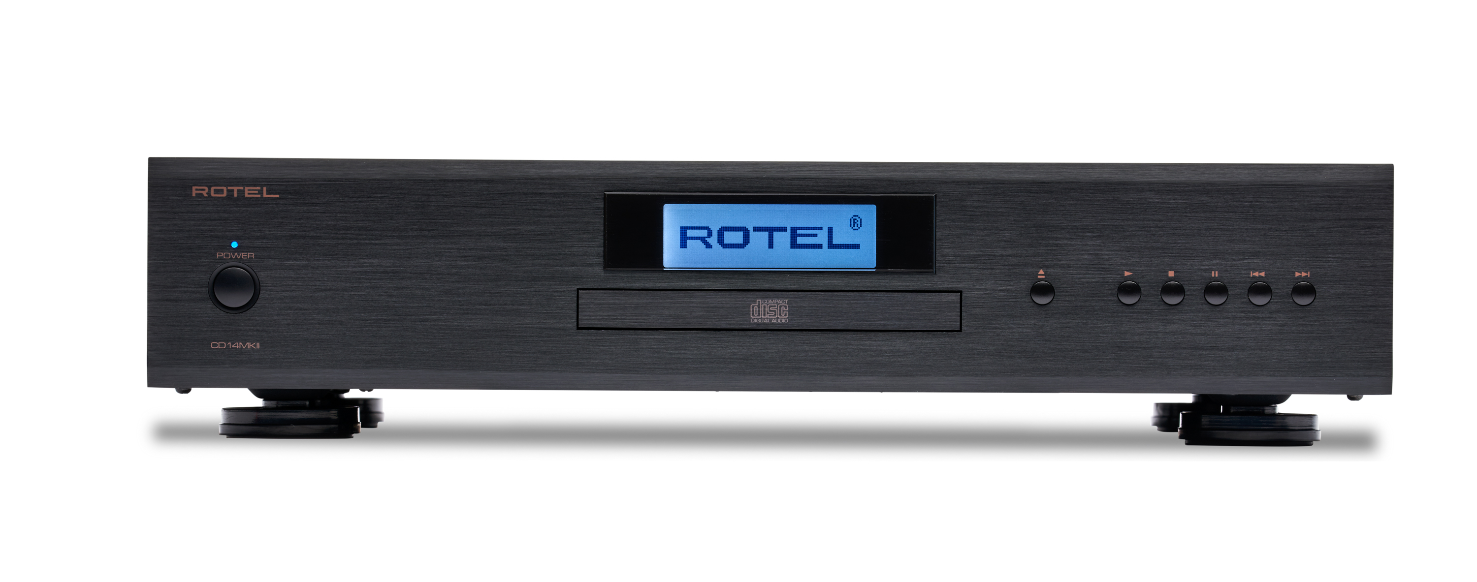 Rotel CD14MKII in black front Rotel CD14MKII in black front