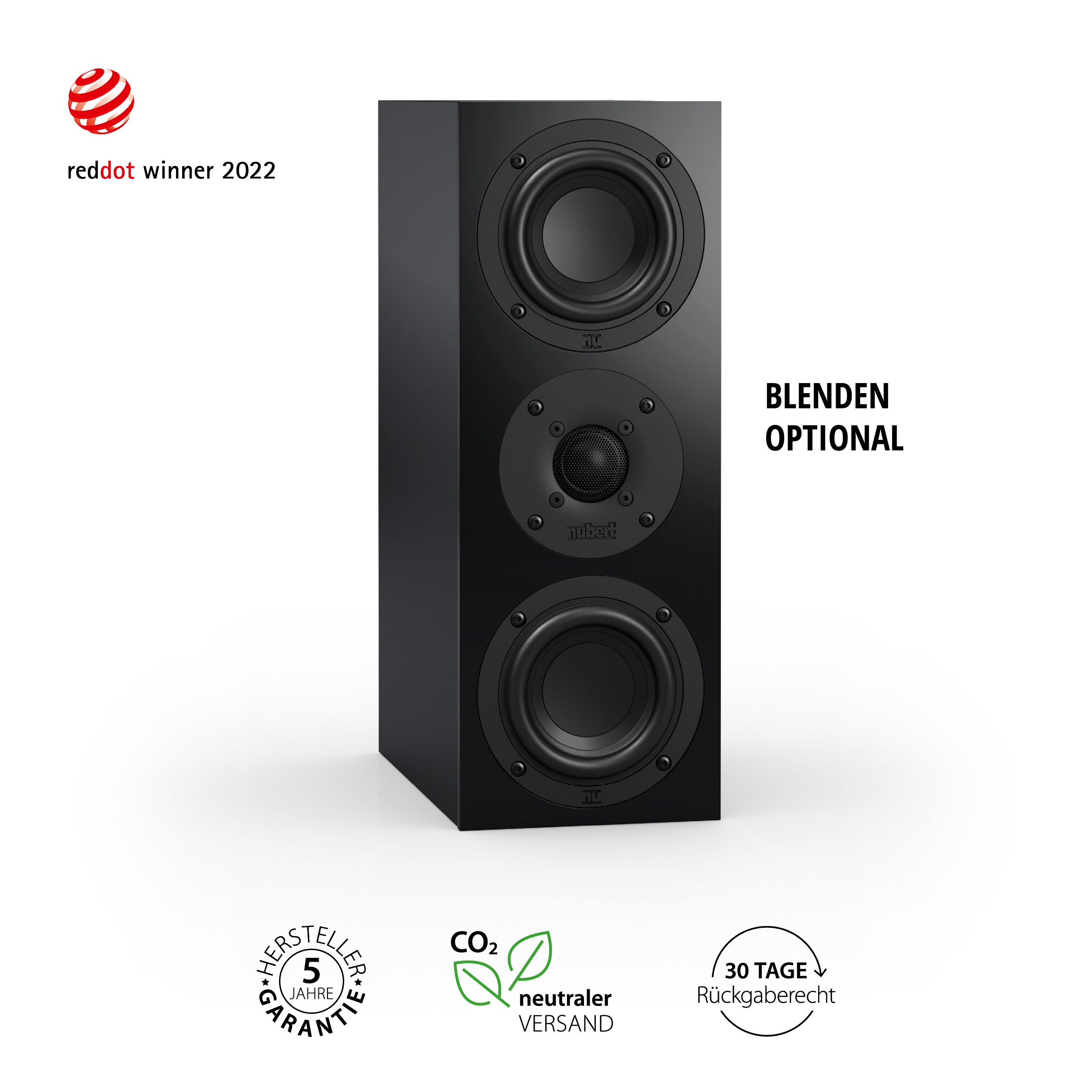 nuBoxx B 50 black nuBoxx B 50 centre speaker in black