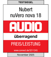 Testsiegel Audio überragend