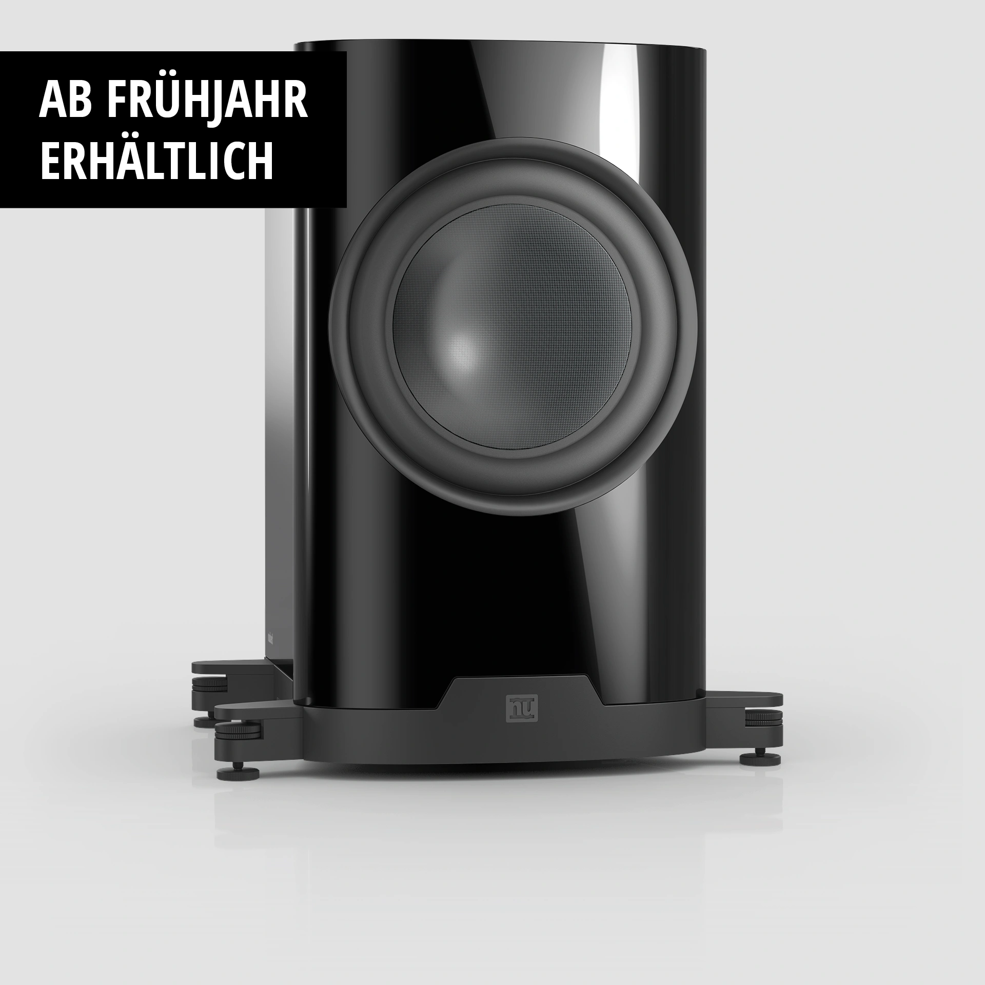 nuVero nova 1w - Subwoofer in Schwarz - ab Frühjahr erhältlich 