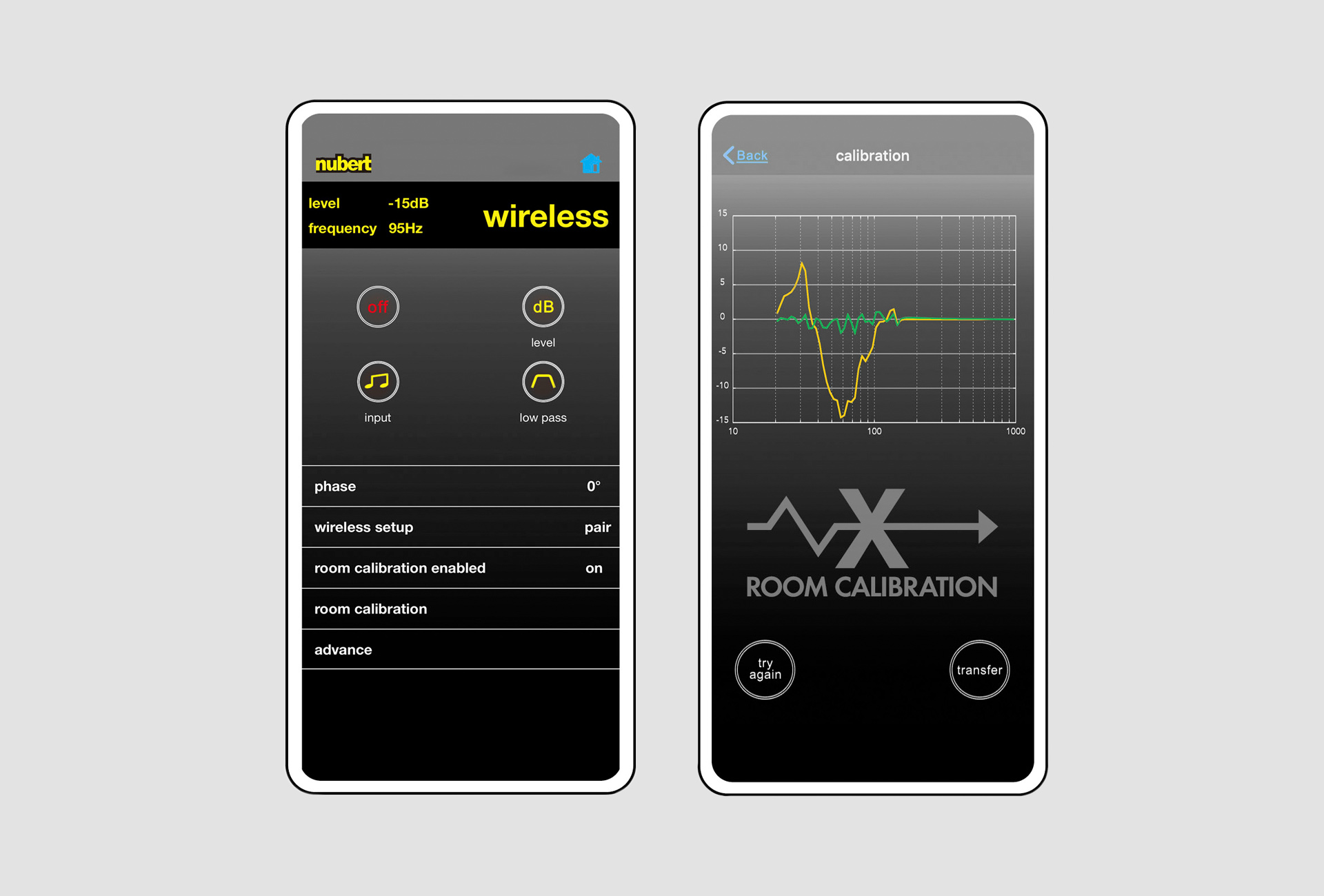 X-Remote App für Subwoofer