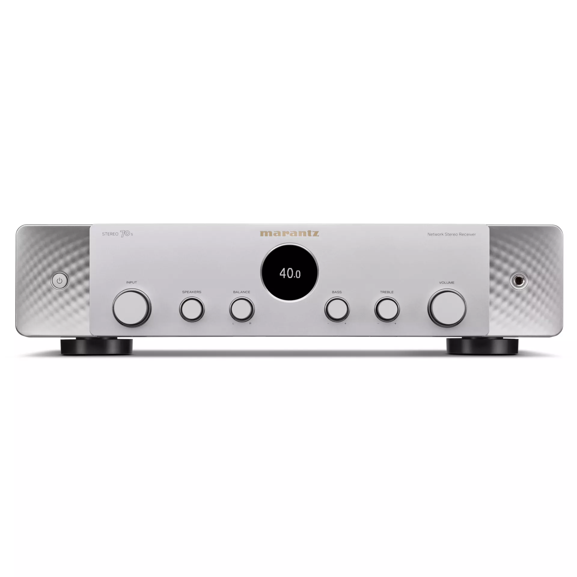 marantz Stereo Receiver Stereo 70s in silver gold front