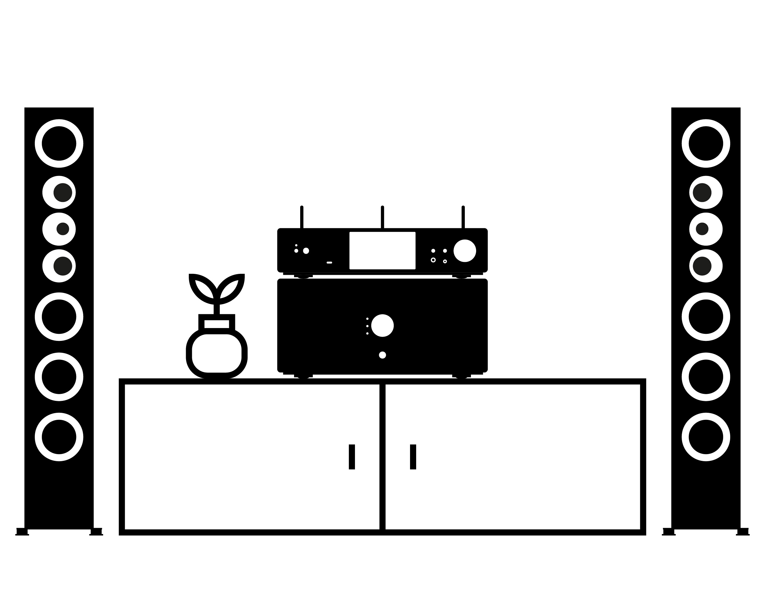 nuControl X Anwendungsbeispiel Stereo nuControl X Anwendungsbeispiel Stereo