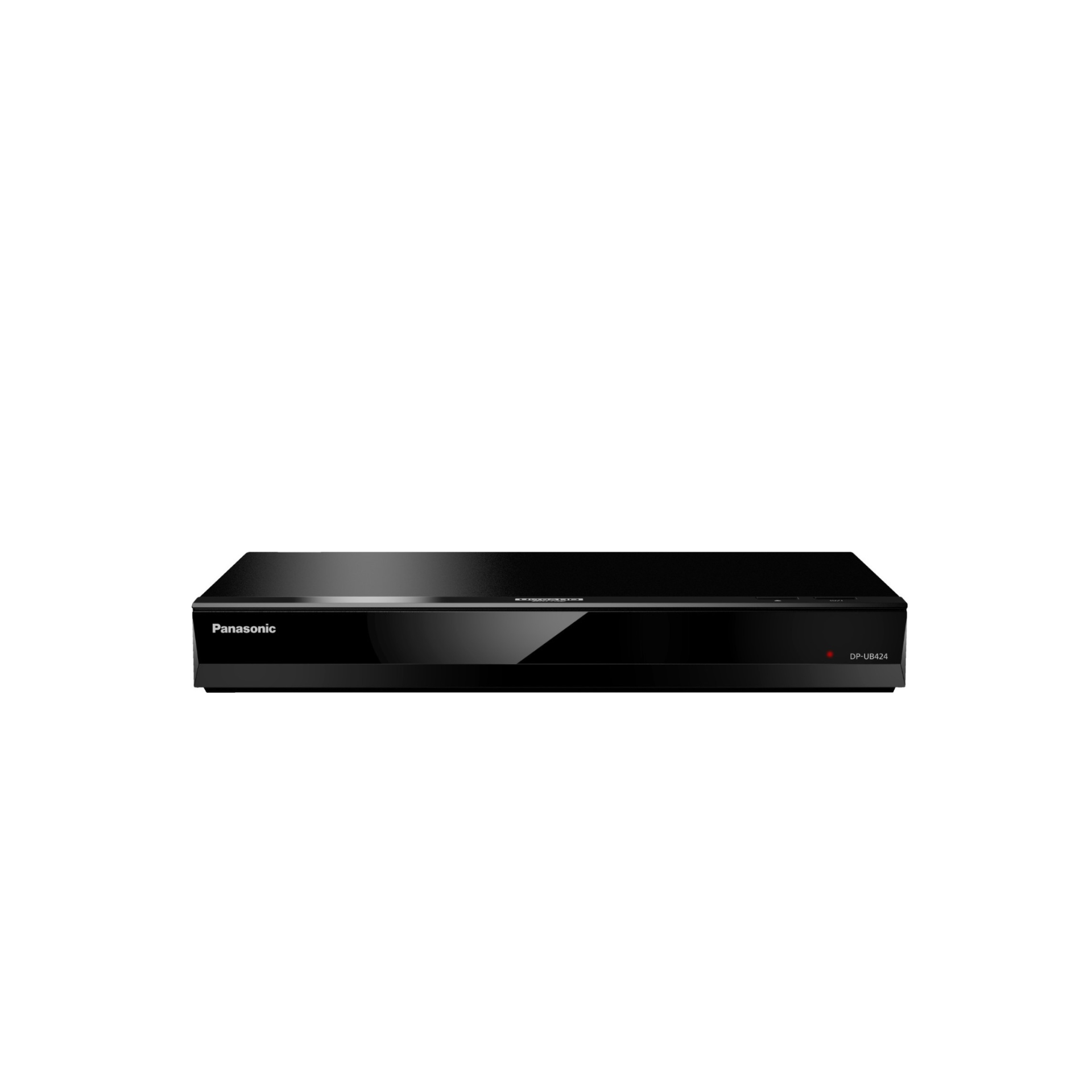 Panasonic Bluray Player DP-UB424 EG K in black front Panasonic Bluray Player DP-UB424 EG K in black front