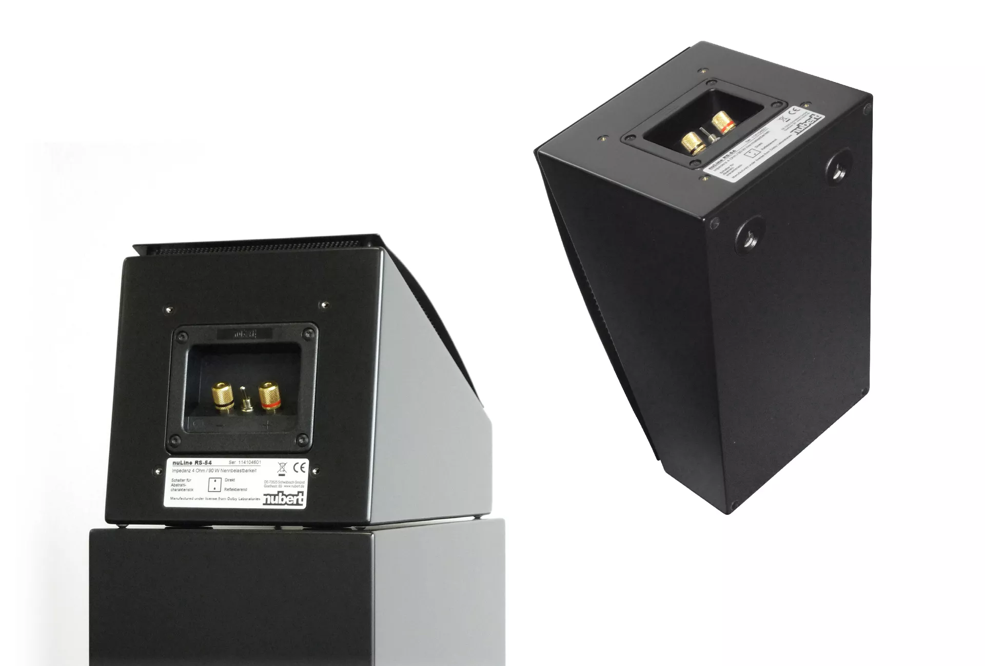 nuLine RS-54 Schwarz nuLine RS-54 Schwarz Rückseite