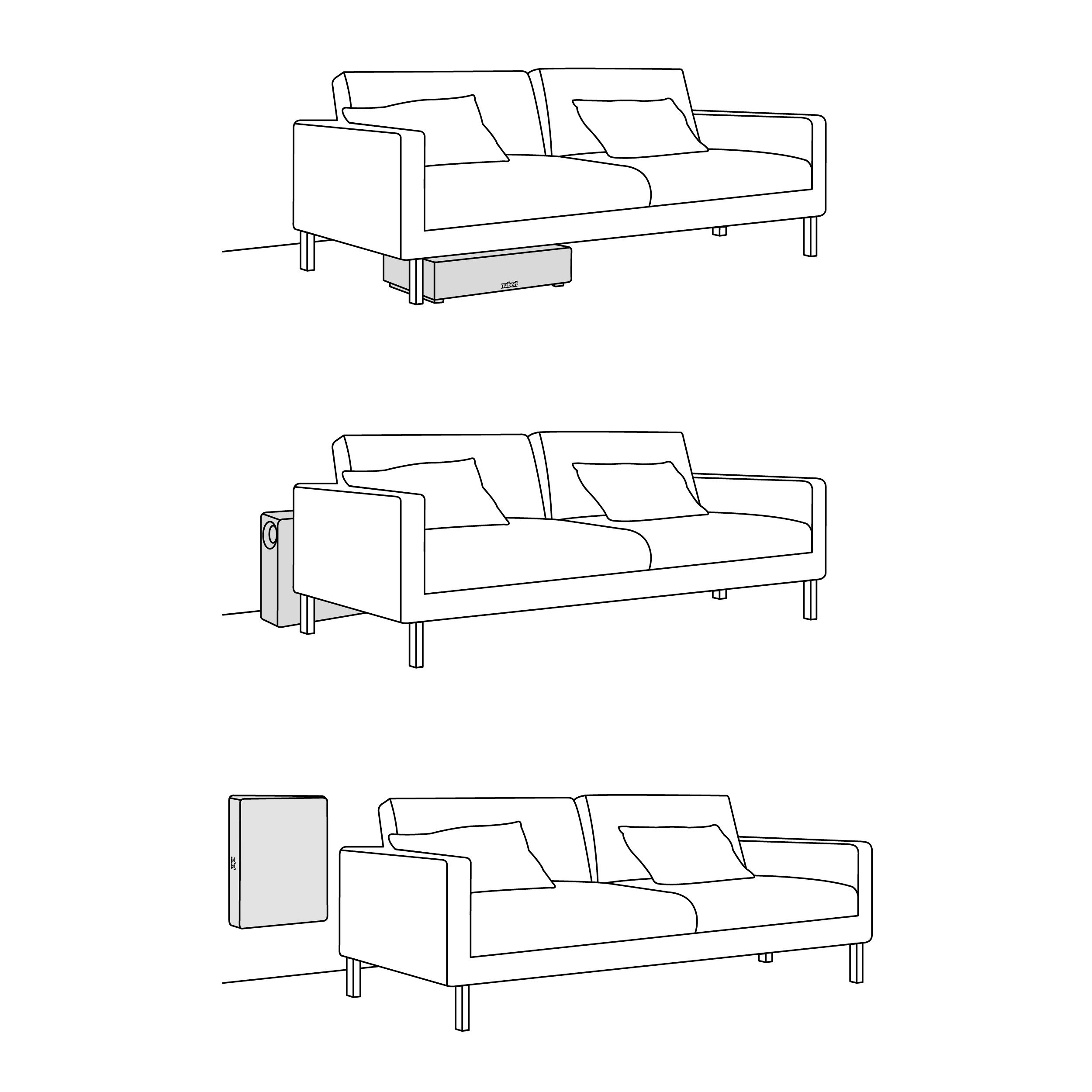 nuSub XW-800 slim Anwendungsbeispiel nuSub XW-800 slim Anwendungsbeispiel