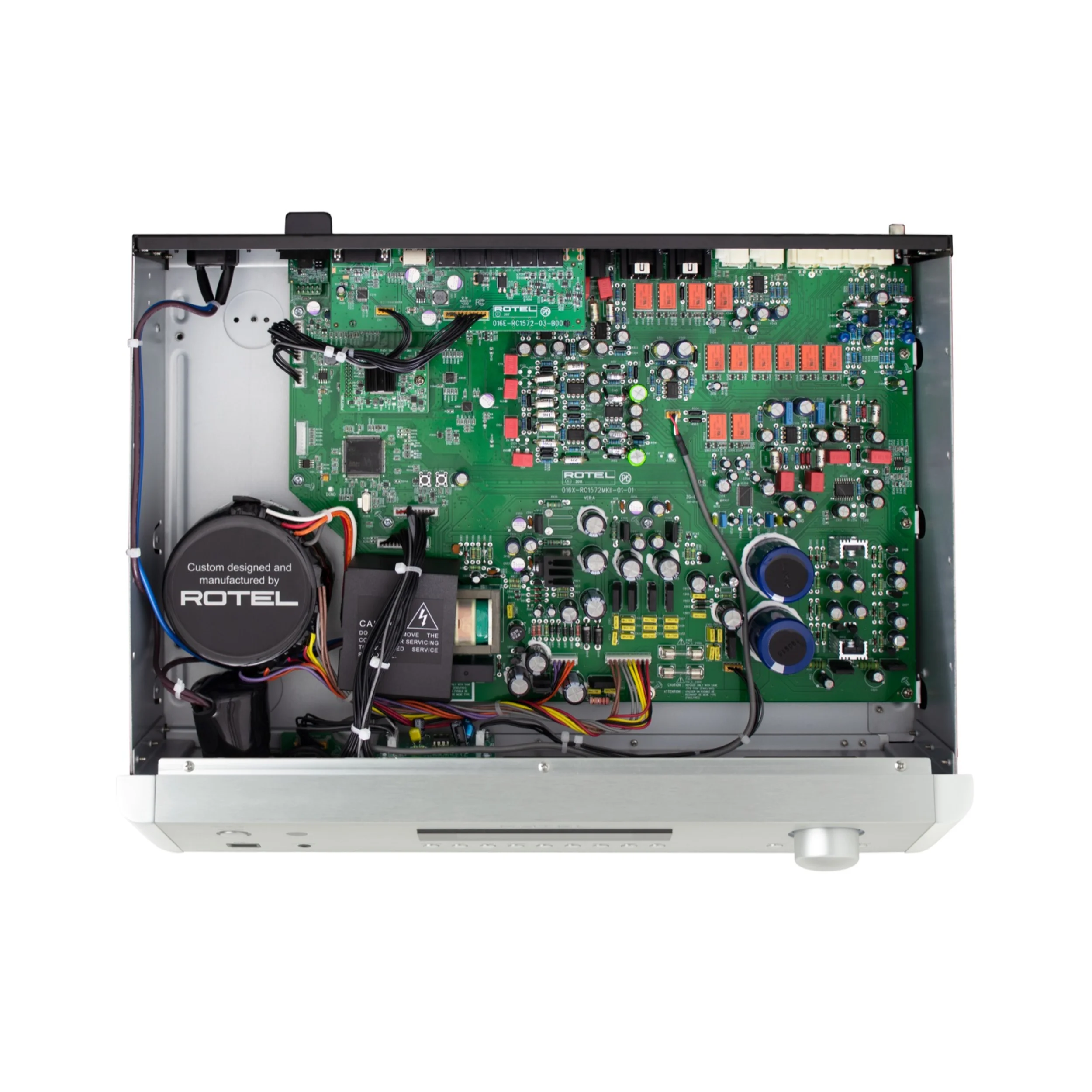 Rotel RC-1572 MK2 inner workings