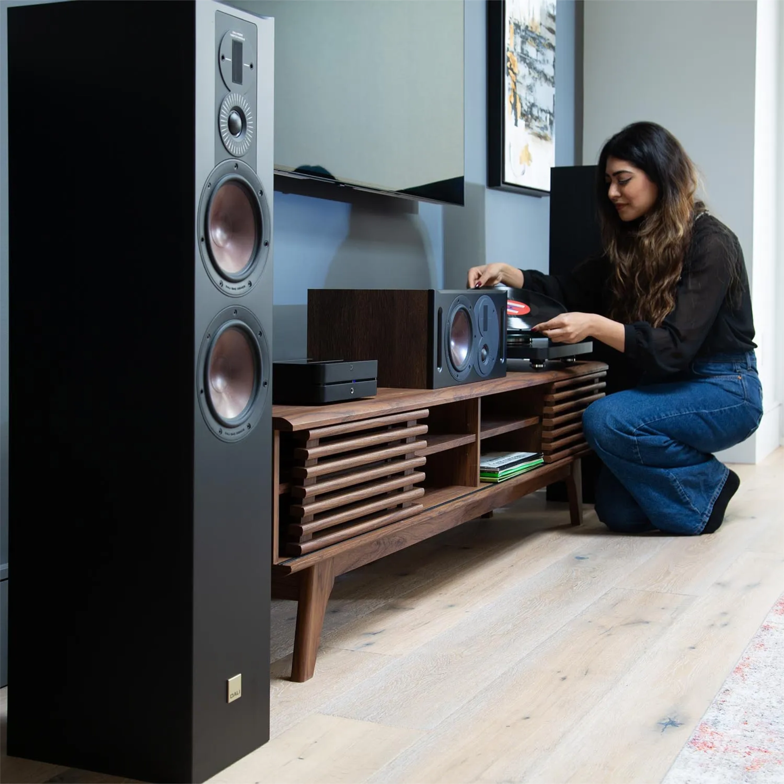 Bluesound Powernode N331 Schwarz Ambiente