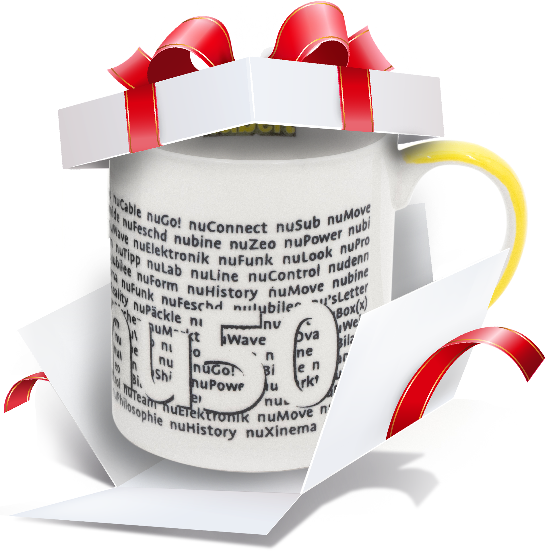 nuTasse "nu50" in Geschenkverpackung