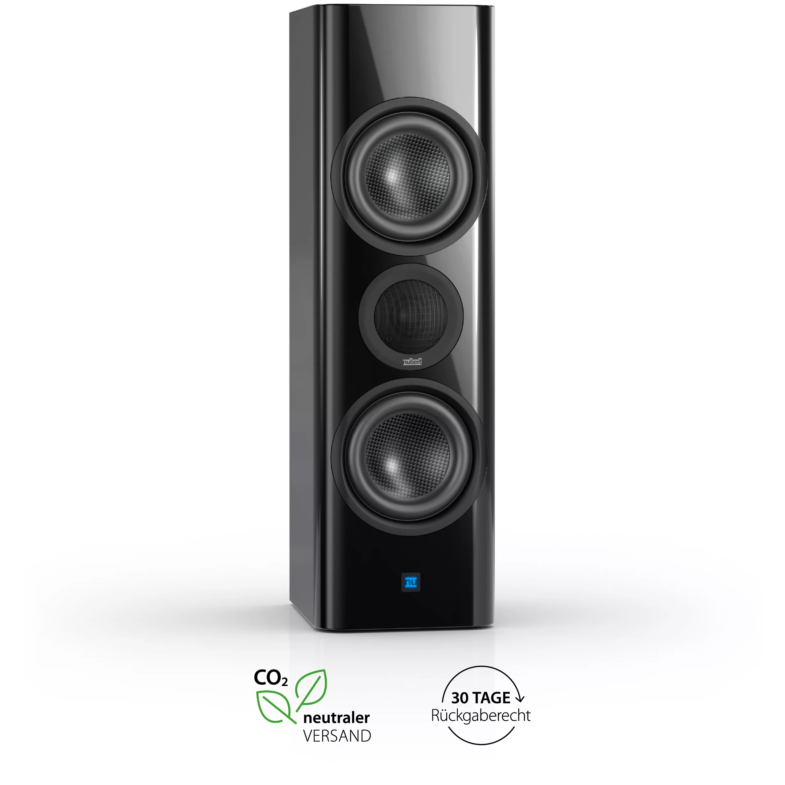 nuZeo 6 Front Schwarz