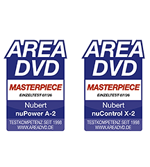 Area DVD-Masterpiece Einzeltest, nuPower A-2 und nuControl X-2
