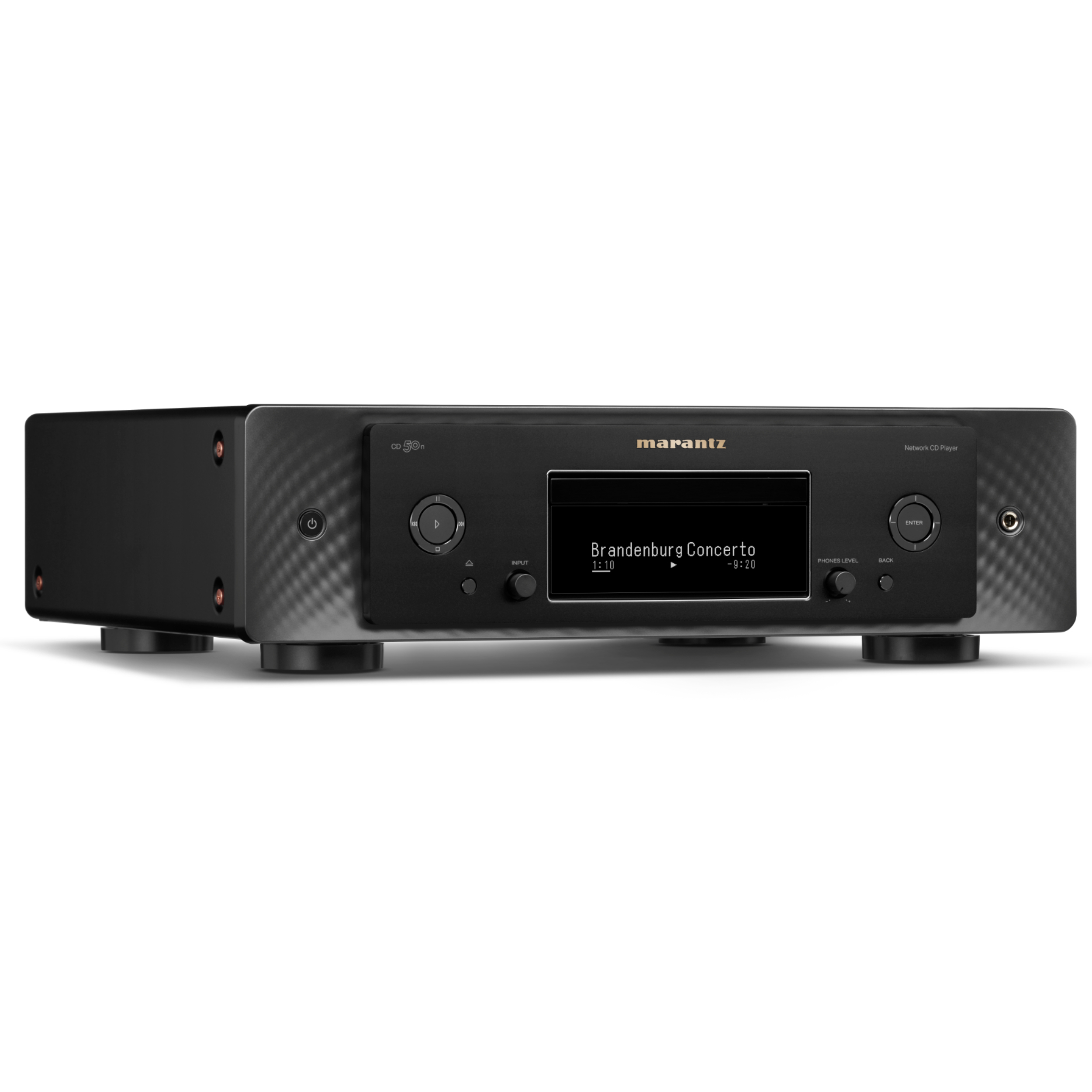 Marantz cd 50n in black front turned Marantz cd 50n in black front turned
