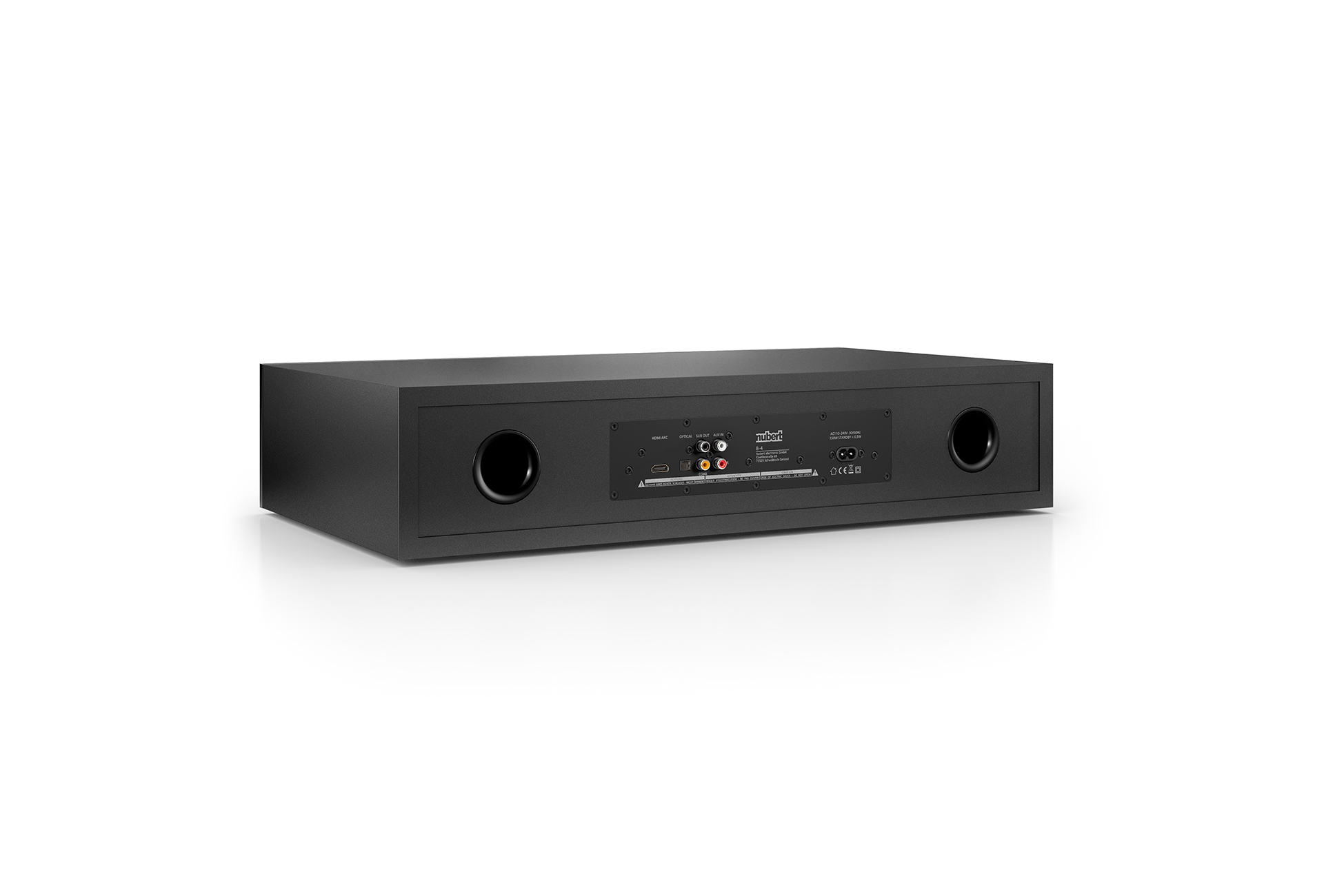 nuBoxx AS-225 schwarz Rückseite nuBoxx AS-225 schwarz Rückseite