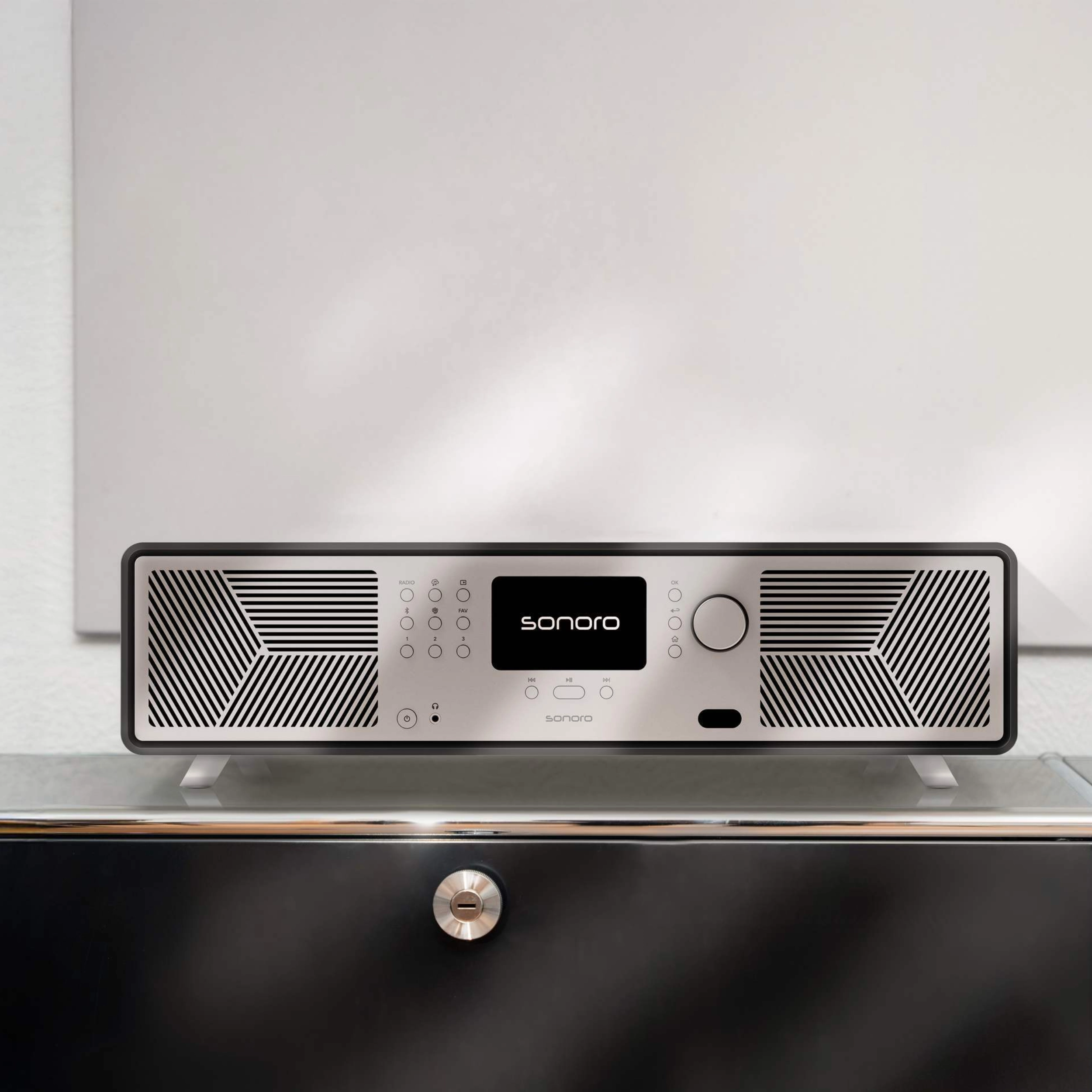 Sonoro Avaton Graphit Silber Ambiente