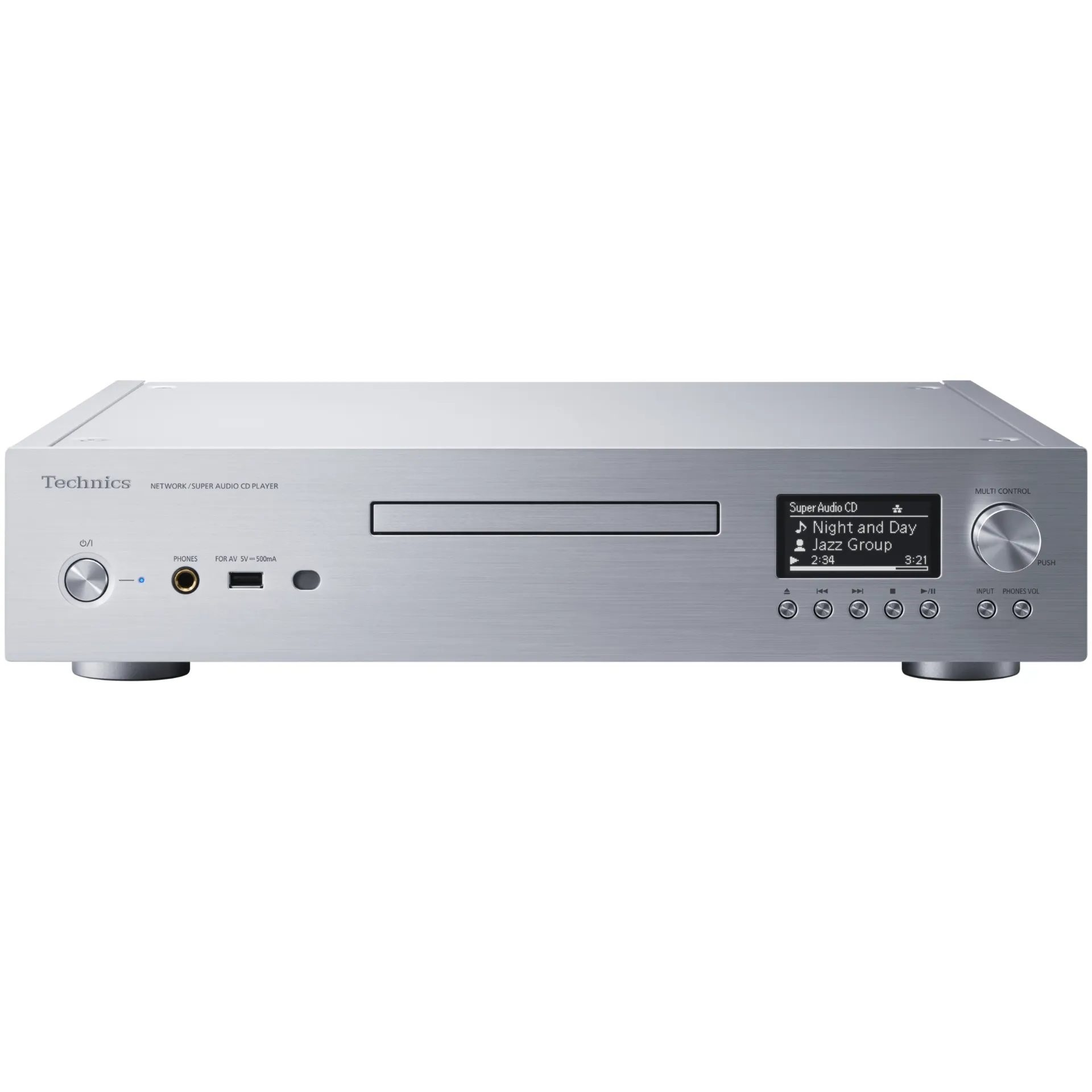 Technics SL-G700M2 silver front  Technics SL-G700M2 silver front