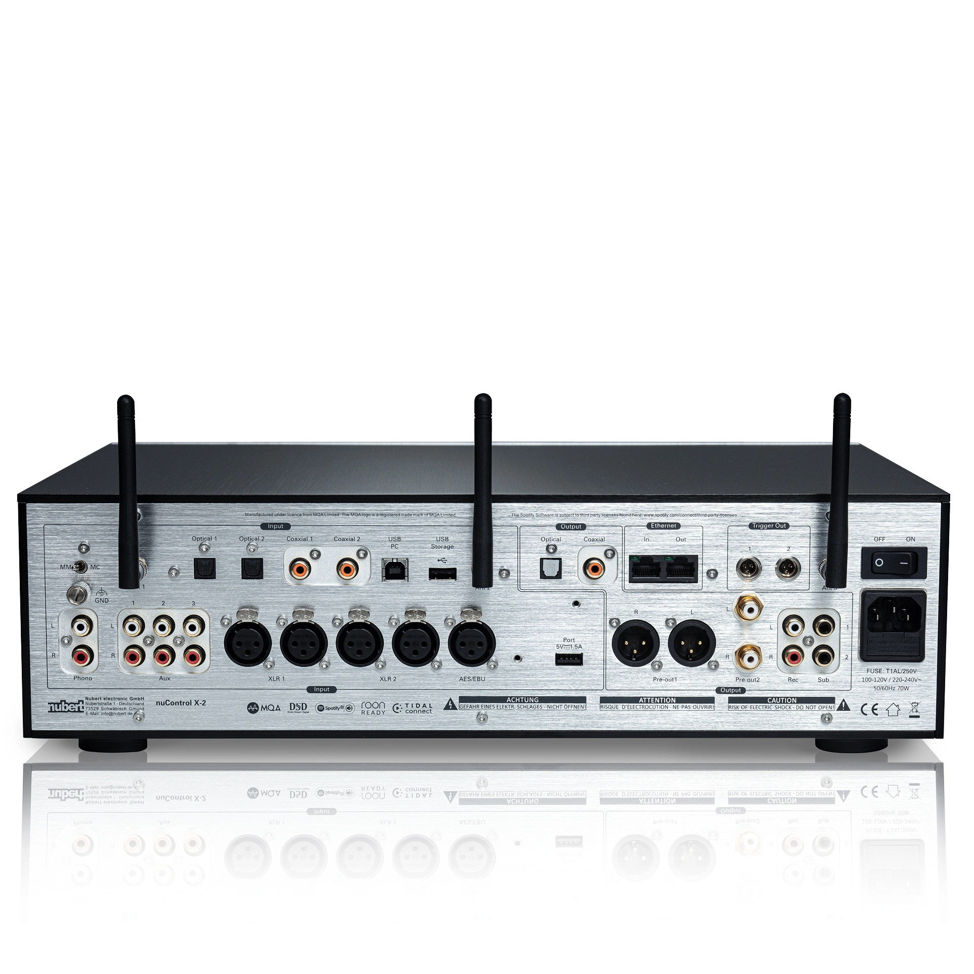 nuControl X-2 Hinten