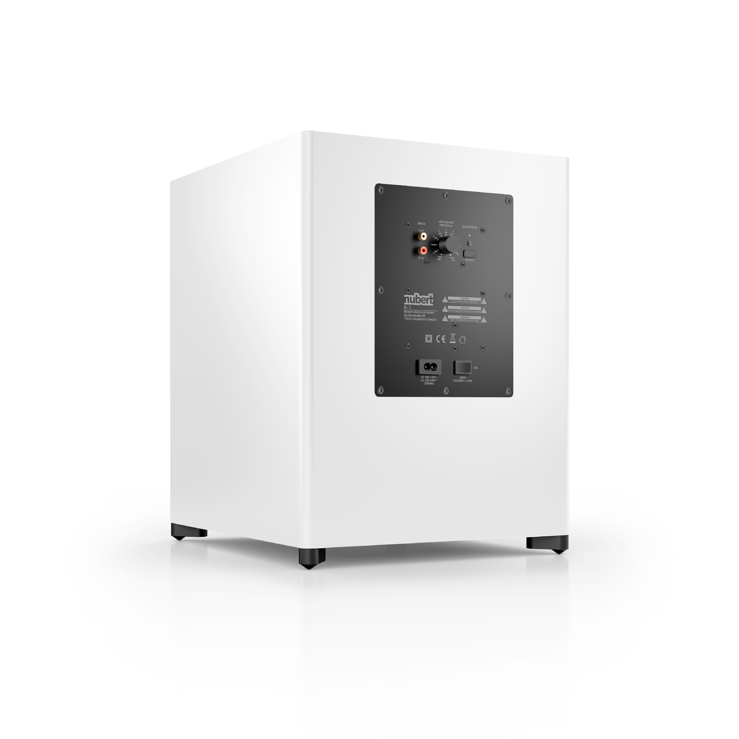 nuSub XW-900 Rückseite nuSub XW-900 Rückseite