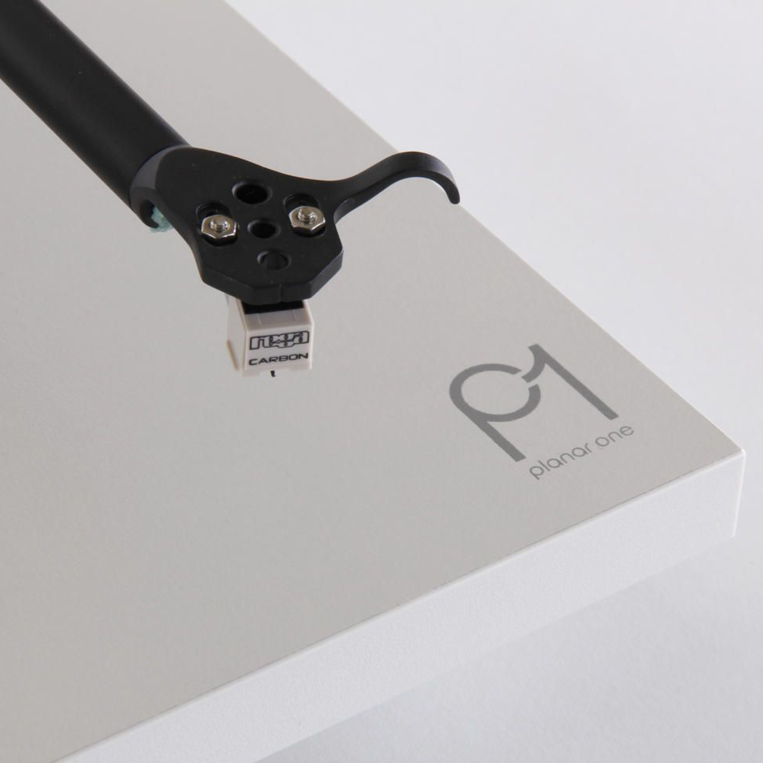 Rega record player Planar 1 white detail picture Rega record player Planar 1 white detail picture