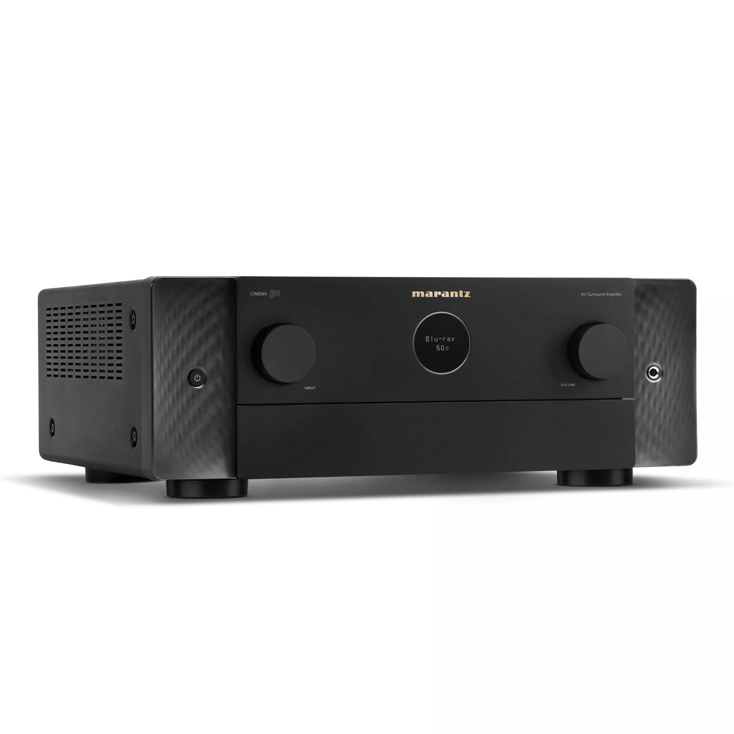 Marantz Cinema 50 schwarz Vorderseite gedreht
