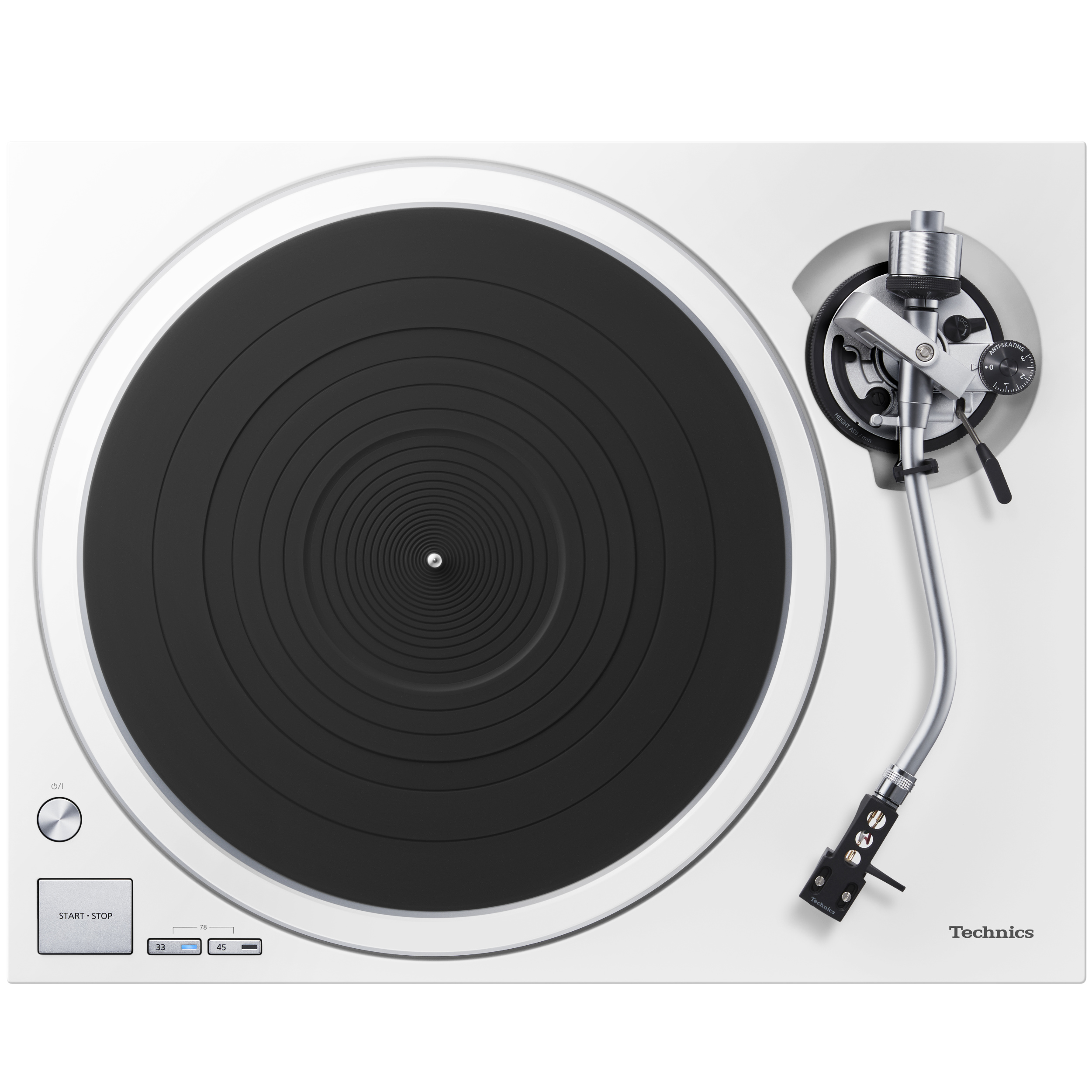 Technics Plattenspieler SL- 1500CEG in Silber Oberseite