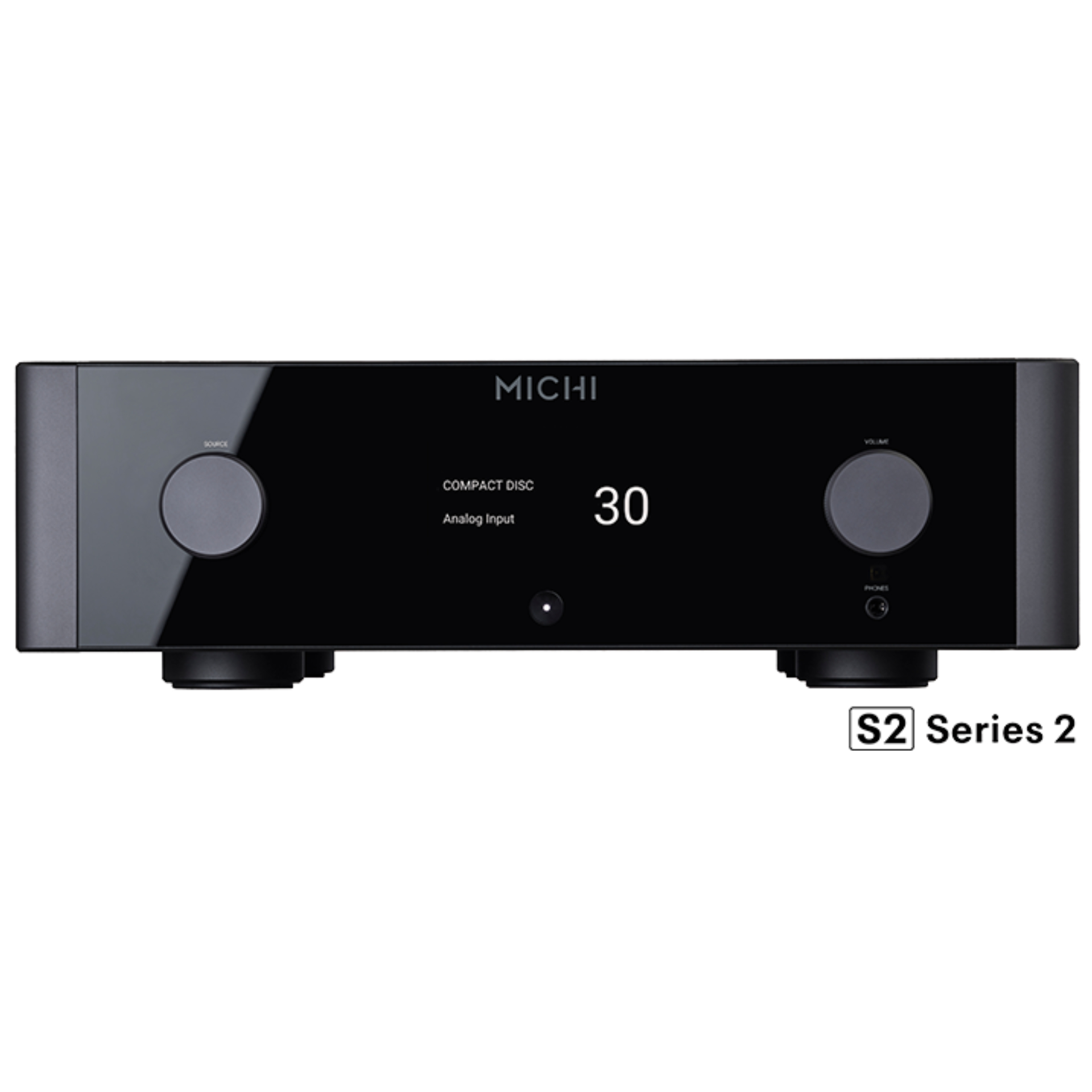 Rotel stereo integrated amplifier X3 S2 in black front panel Rotel stereo integrated amplifier X3 S2 in black front panel
