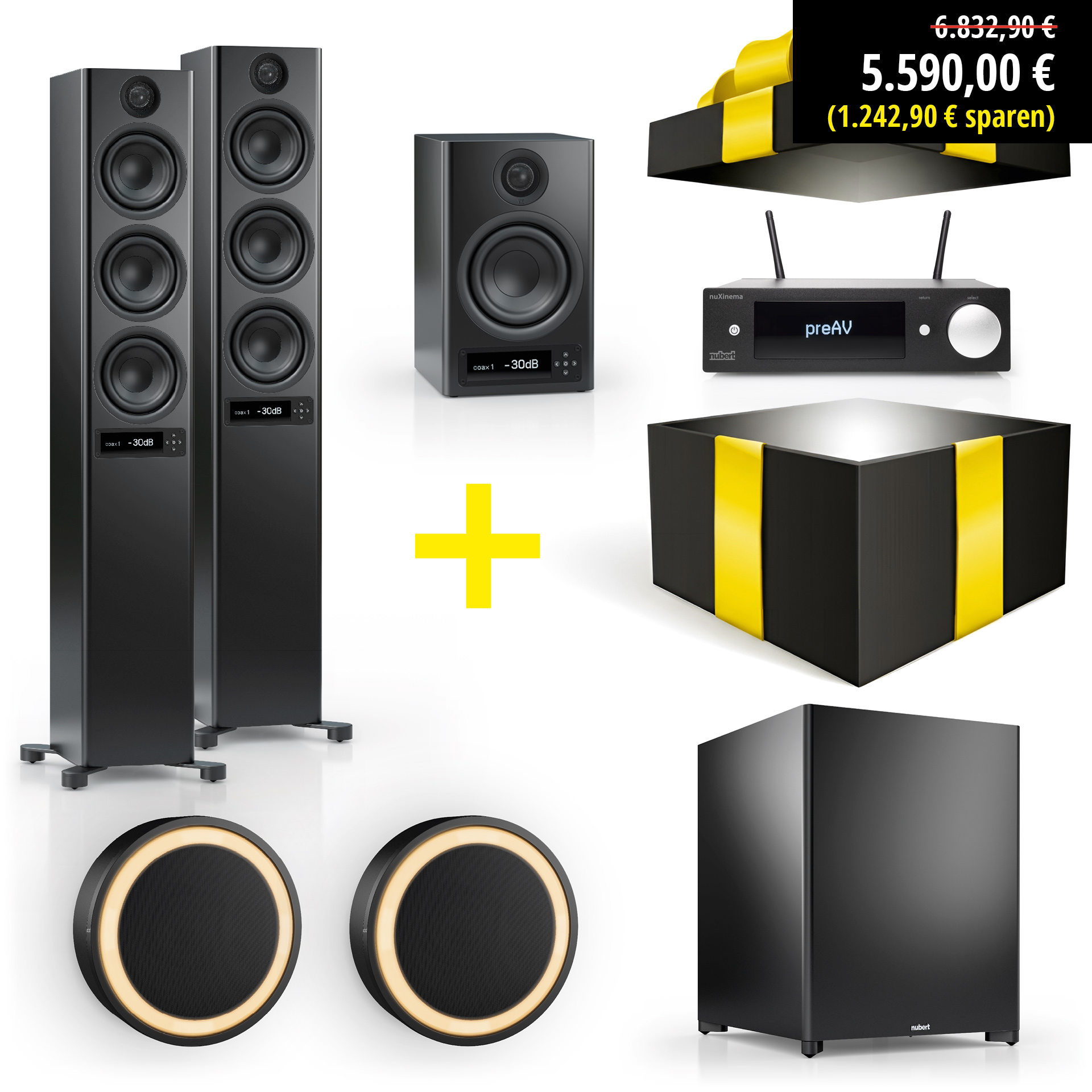 Set nuPro XS-6000 5.1 Set mit Preisvergünstigung