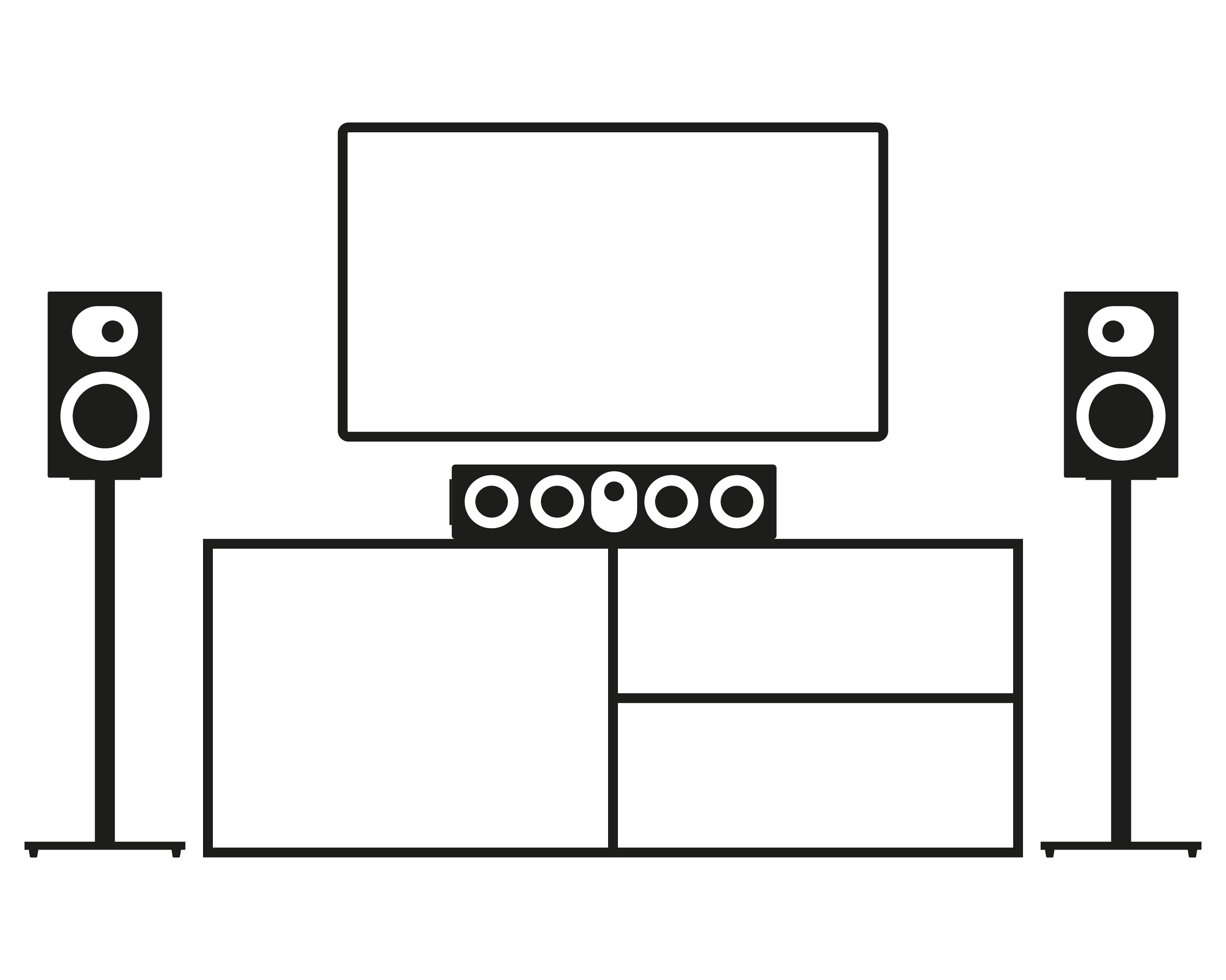 nuLine 34 Anwendungsbeispiel Heimkino nuLine 34 Anwendungsbeispiel Heimkino