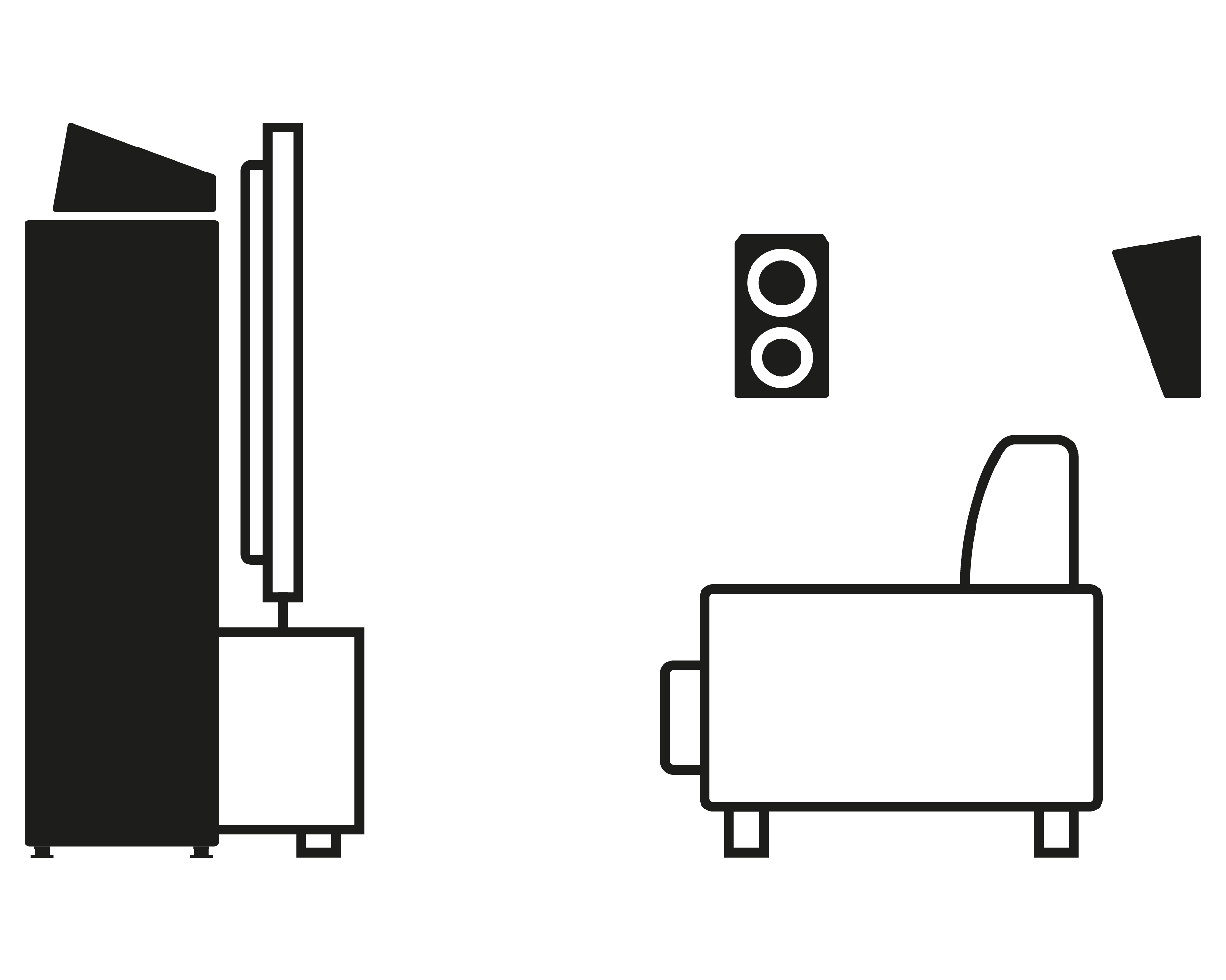 nuLine RS-54 application example nuLine RS-54 application example home theater