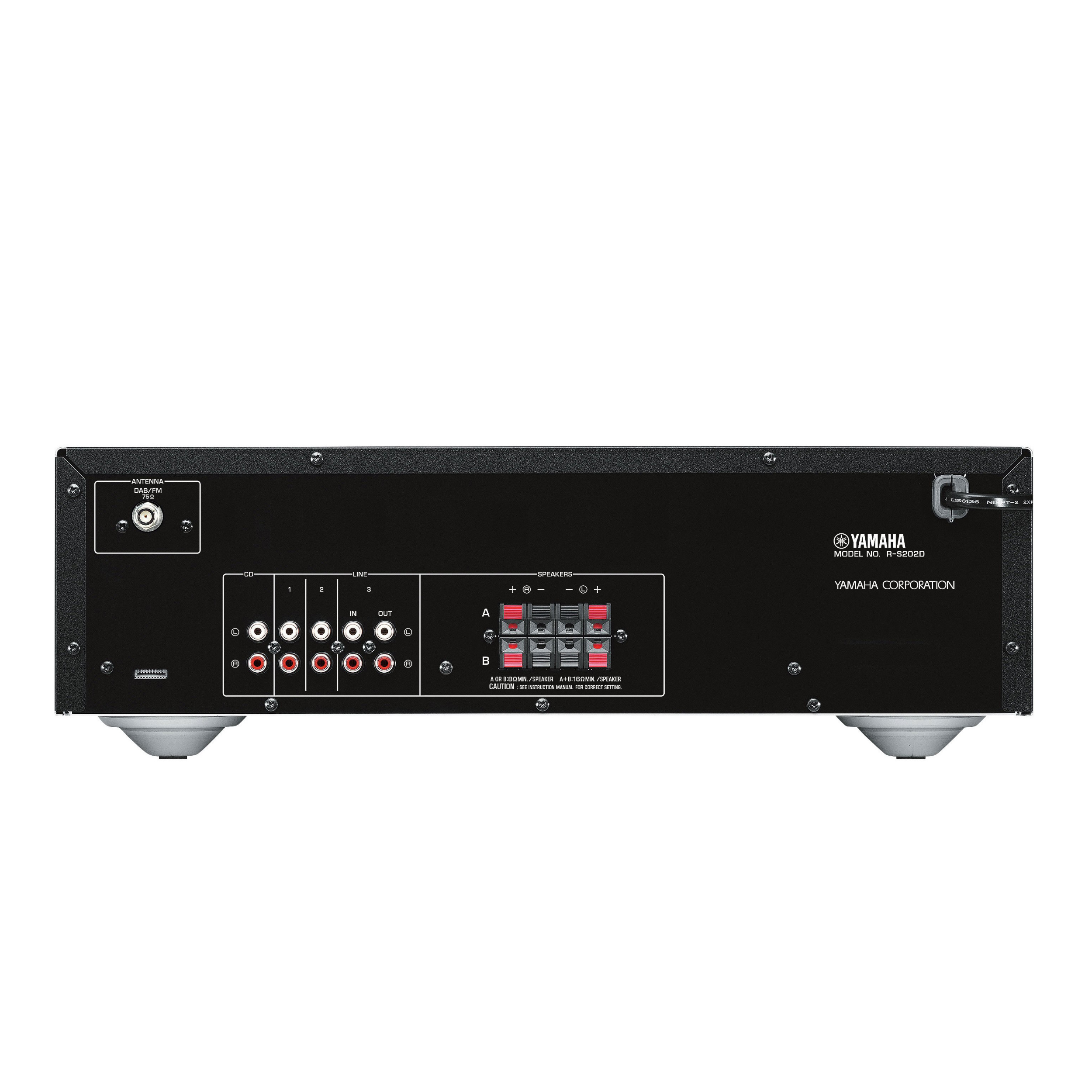 Yamaha Stereoreceiver RS-202D Rückseite Yamaha Stereoreceiver RS-202D Rückseite