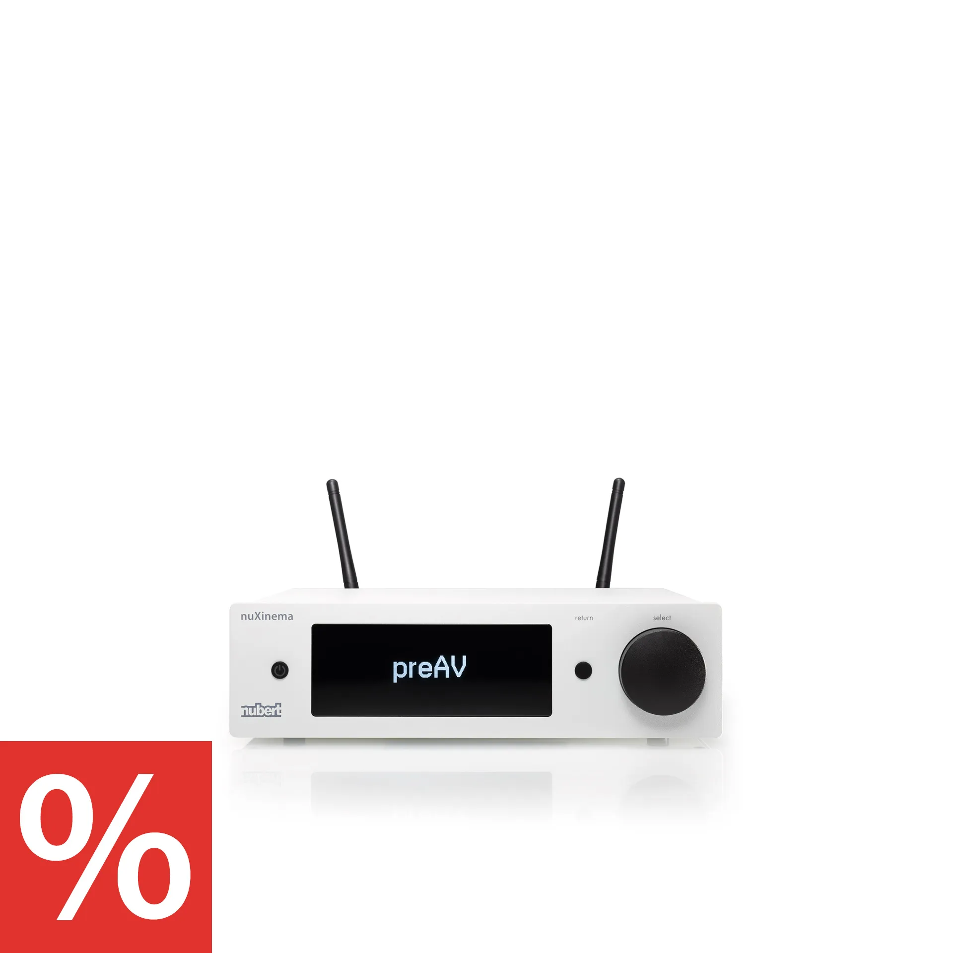 nuXinema White B-Goods nuXinema White B-Goods