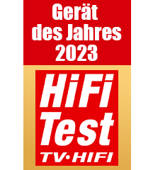 Hifi Test Geraet des Jahres Icon Hifi Test Geraet des Jahres Icon