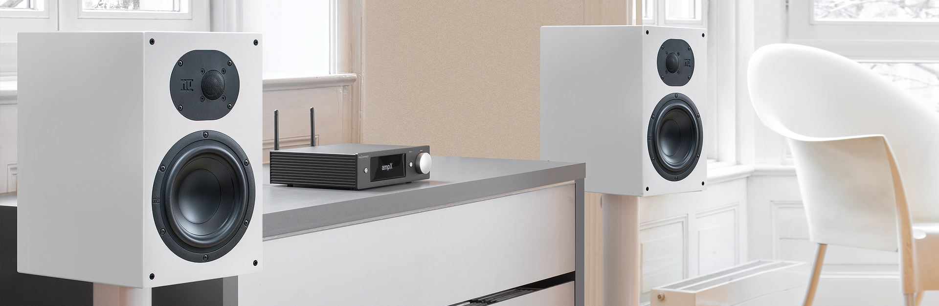 Stereo loudspeaker