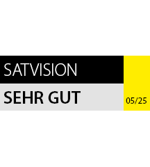 SATVISION Testsiegel SATVISION Testsiegel nuJubilee 50 Sehr gut