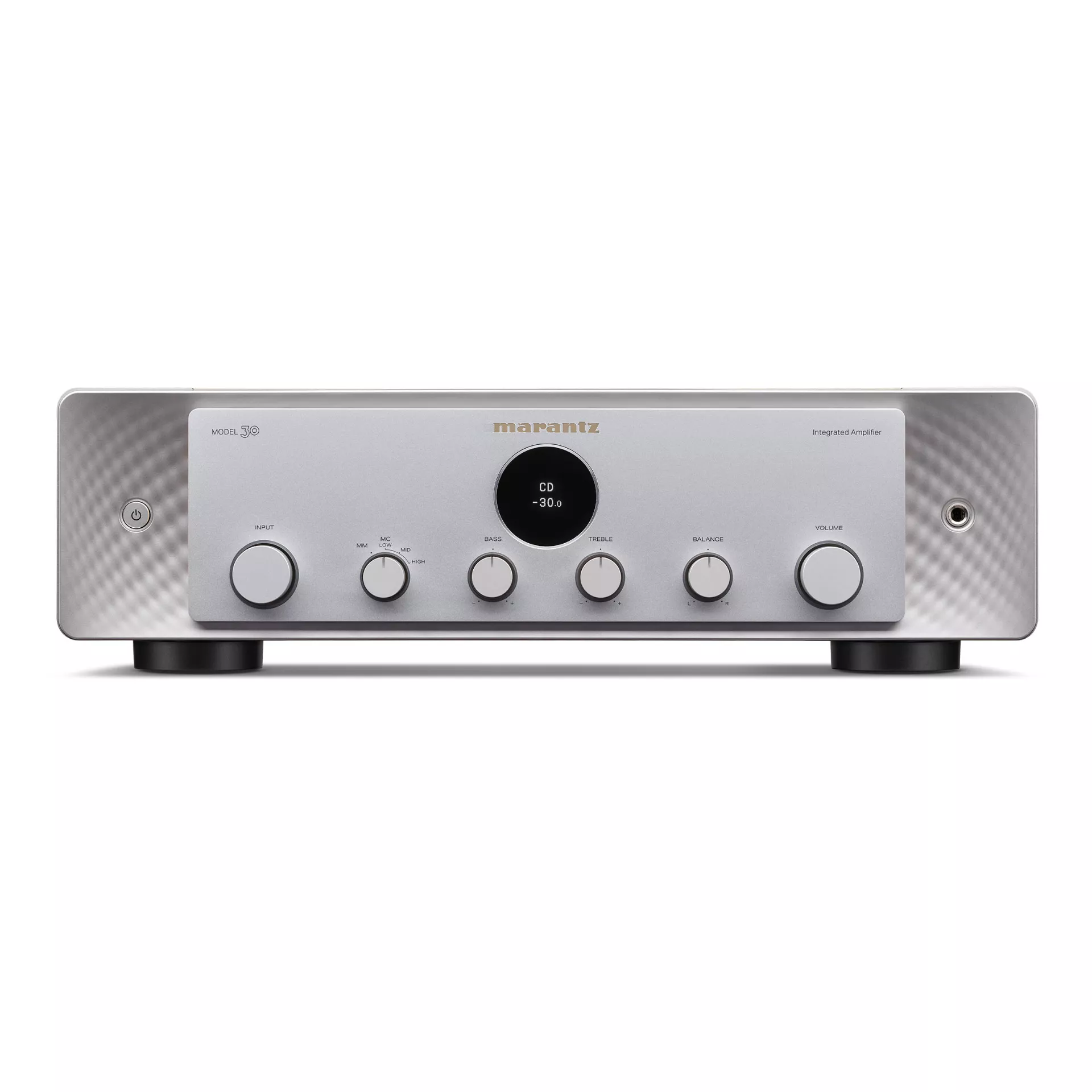 Marantz Model 30 stereo amplifier in silver gold front panel
