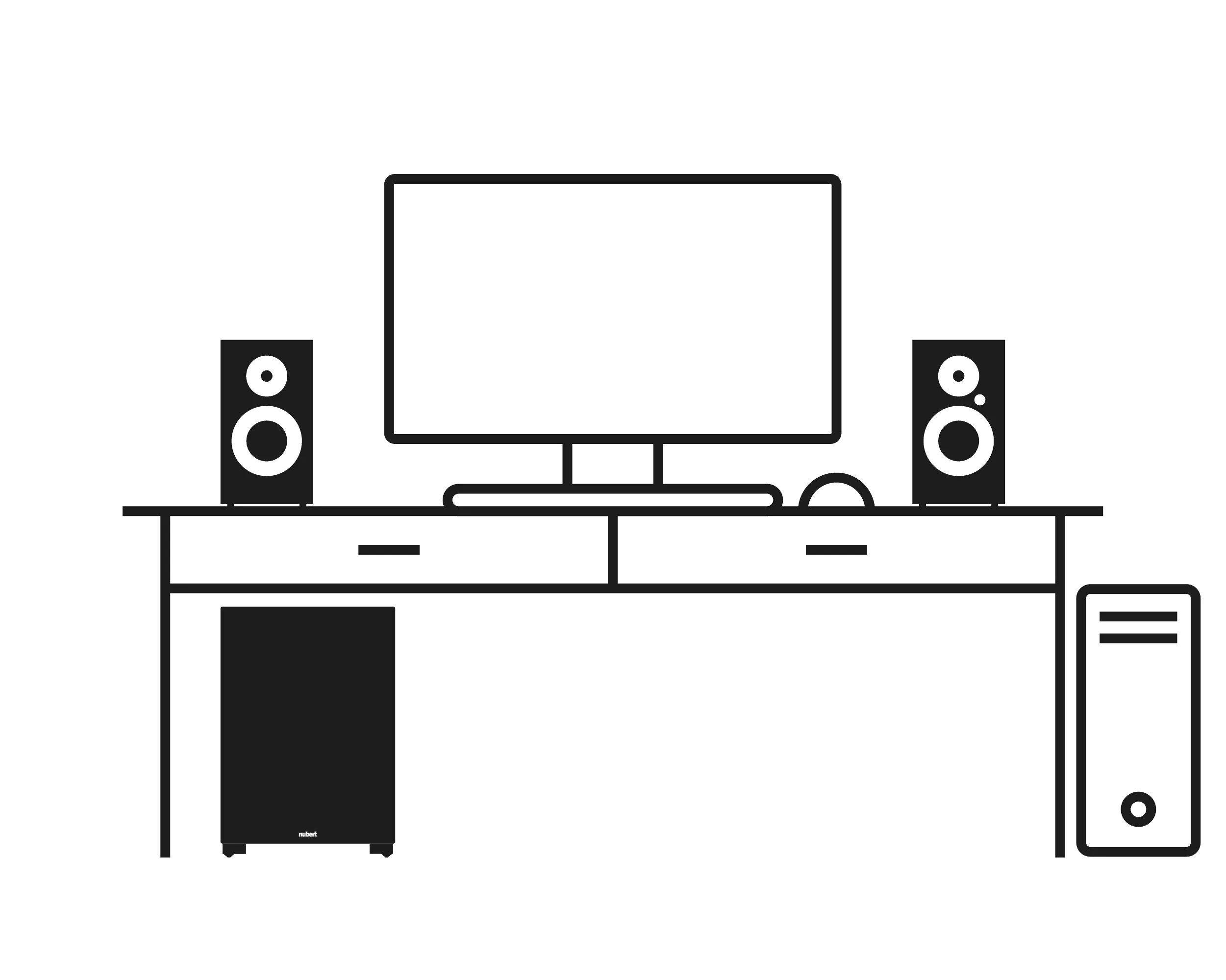 nuBoxx A-125 pro mit Subwoofer nuBoxx A-125 pro mit Subwoofer