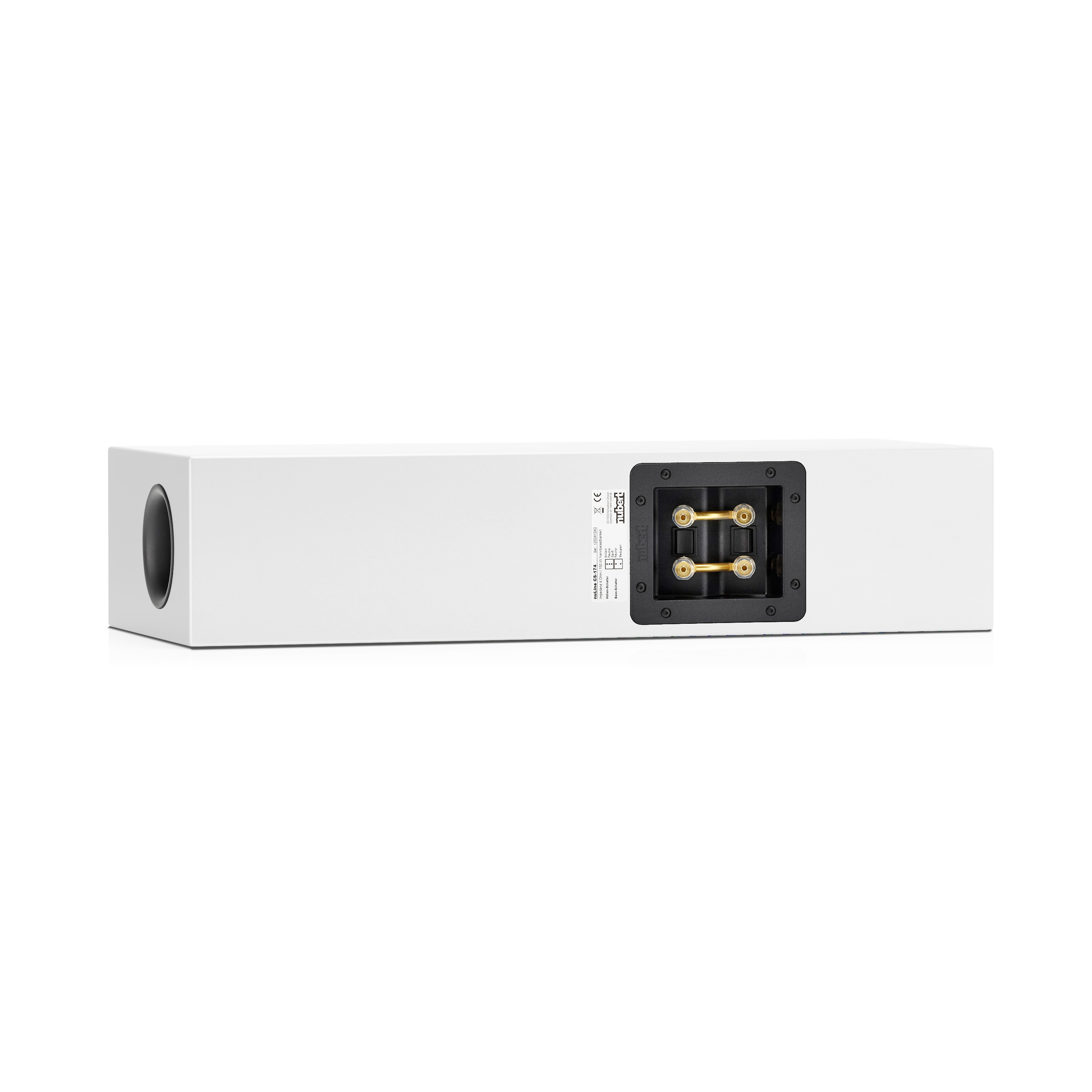 nuLine CS 174 nuLine CS 174 centre speaker in White Backside