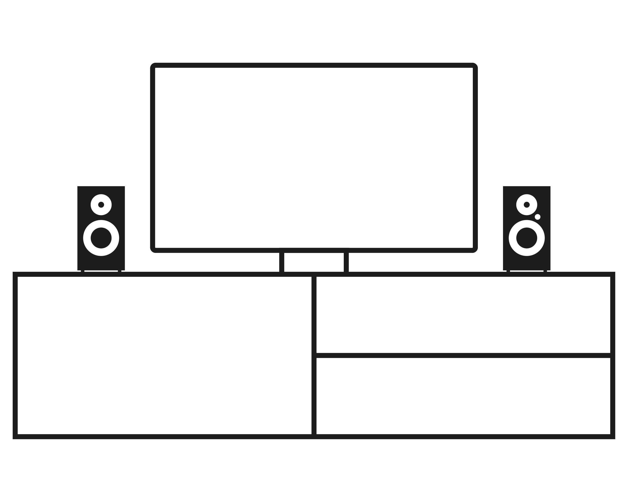 nuBox A-125 mit TV nuBox A-125 mit TV