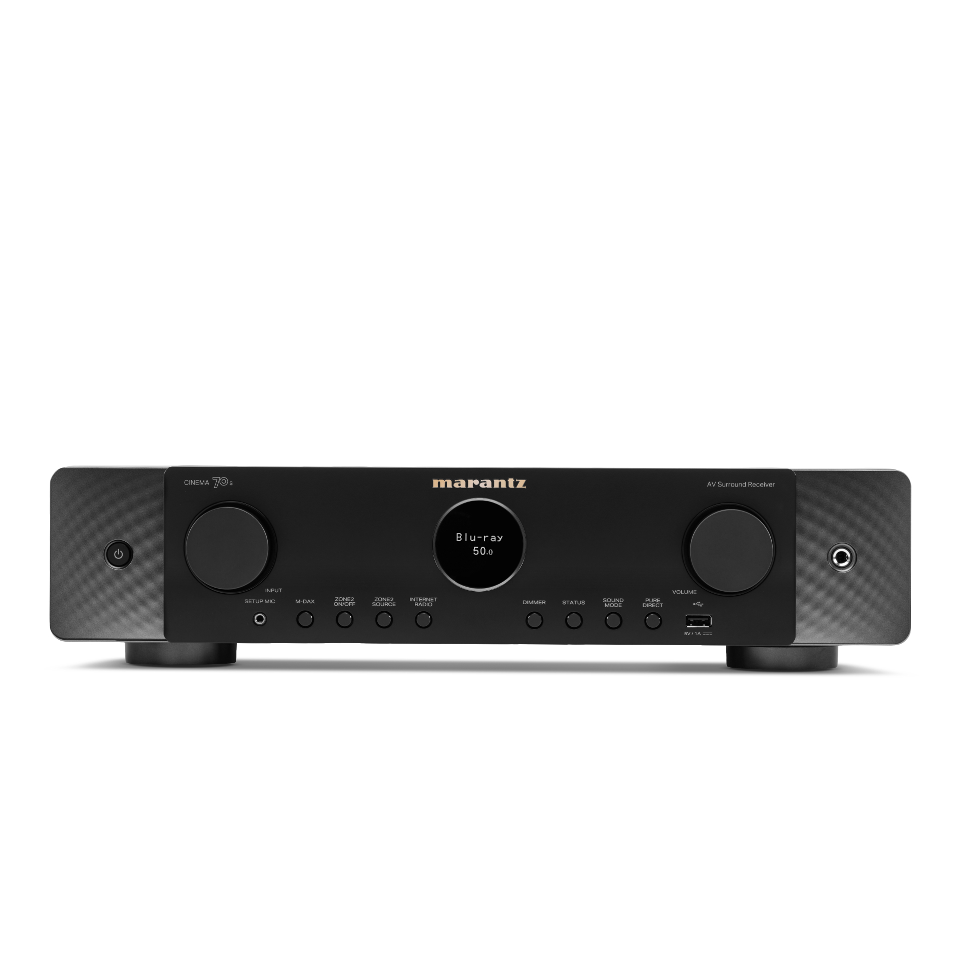 Marantz Cinema 70 Schwarz Vorderseite Marantz Cinema 70 Schwarz Vorderseite