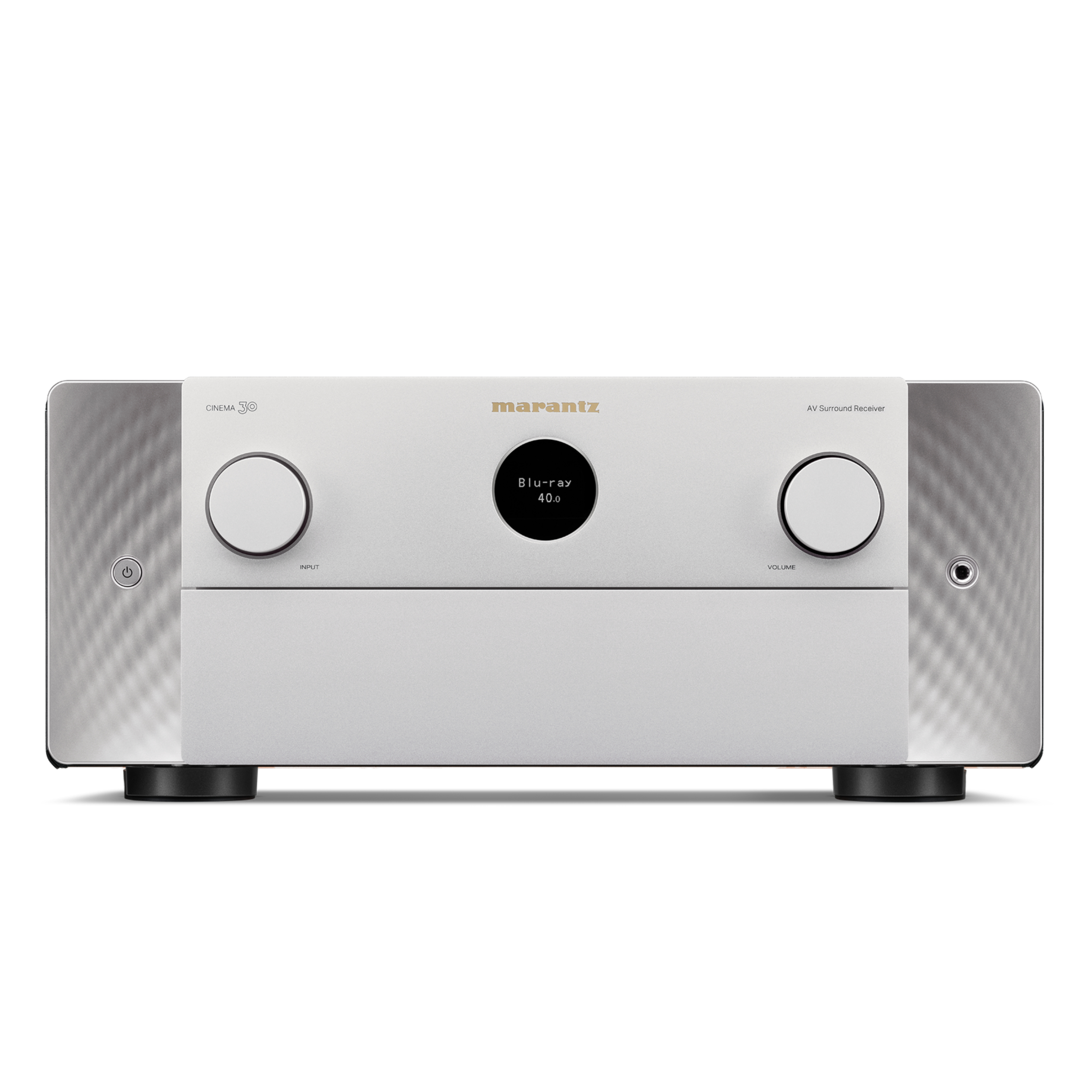 Marantz Cinema 30 in Silber Vorderseite Marantz Cinema 30 in Silber Vorderseite