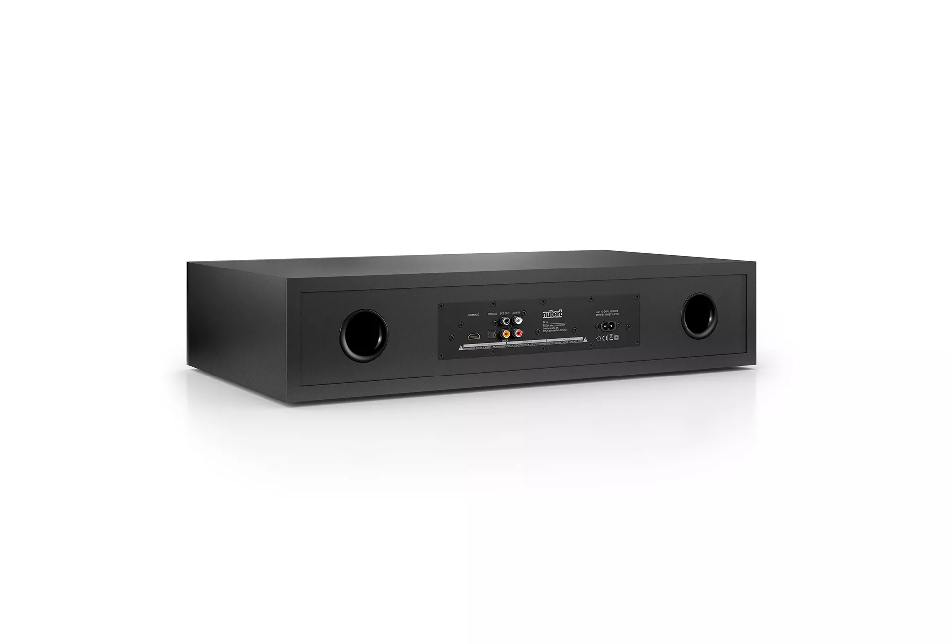nuBoxx AS-225 schwarz Rückseite nuBoxx AS-225 schwarz Rückseite