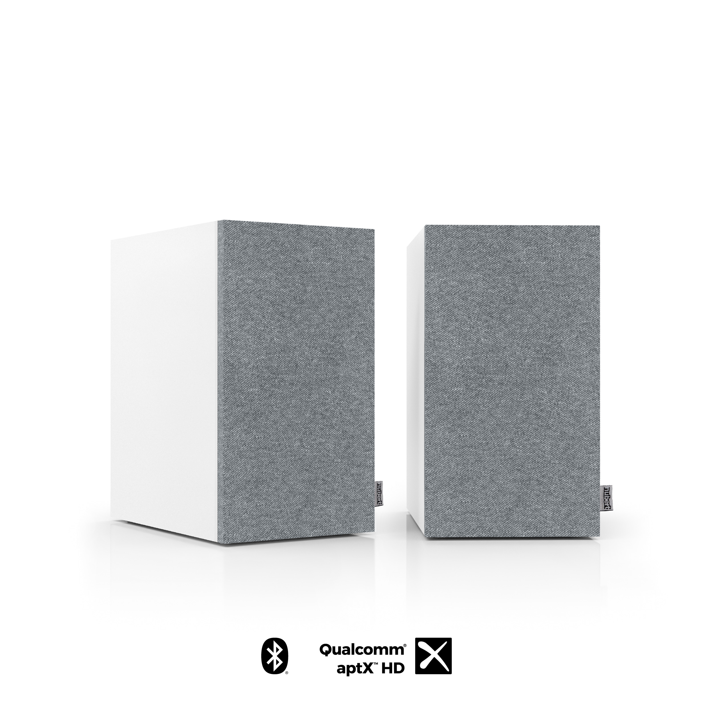 nuBoxx A 125 Pro nuBoxx A 125 Pro pair of compact loudspeakers in White with Cover