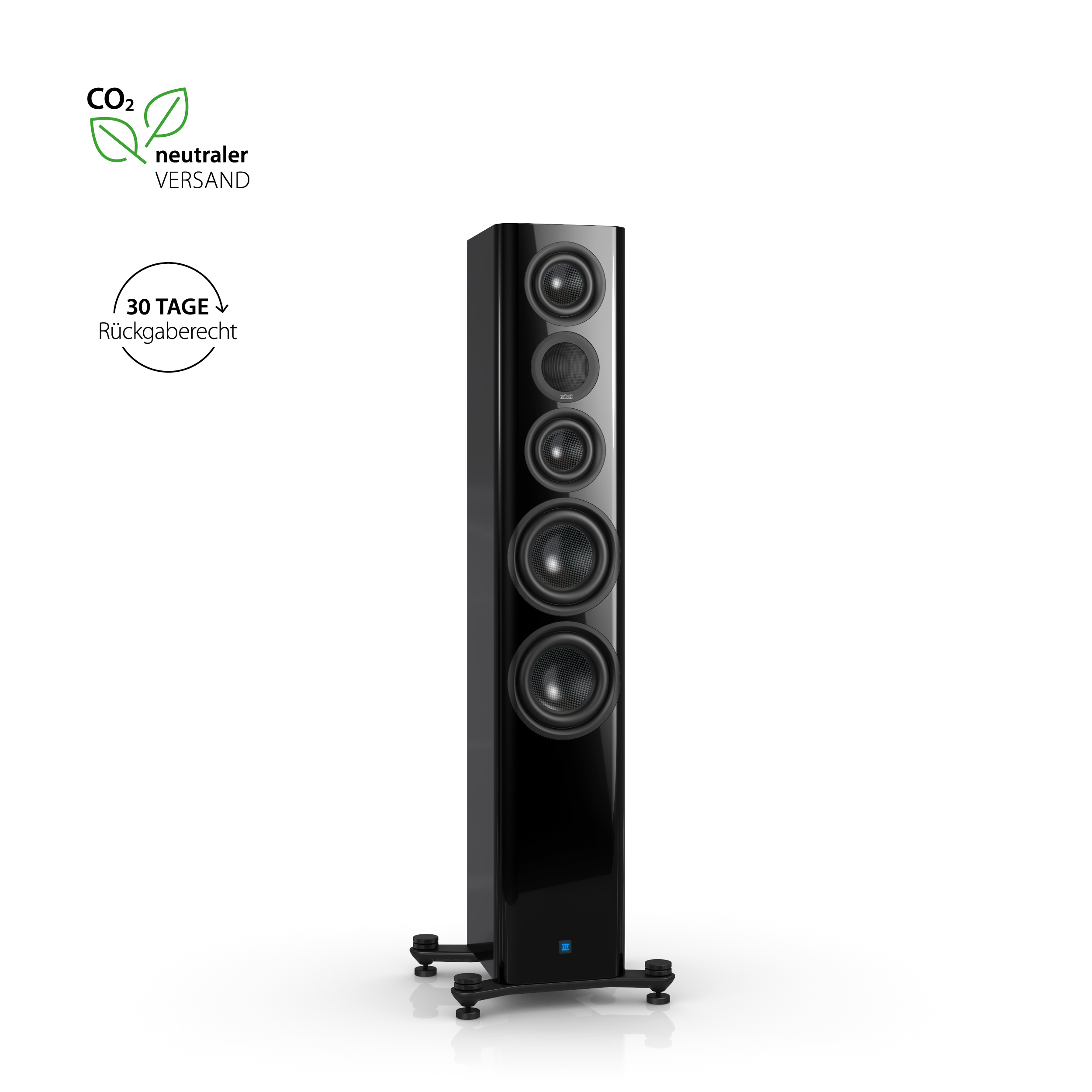 nuZeo 11 Front Schwarz