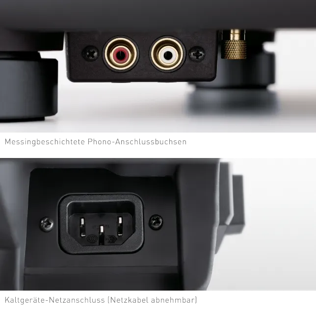 Technics Plattenspieler SL-1200GEG Anschlüsse Technics Plattenspieler SL-1200GEG Anschlüsse