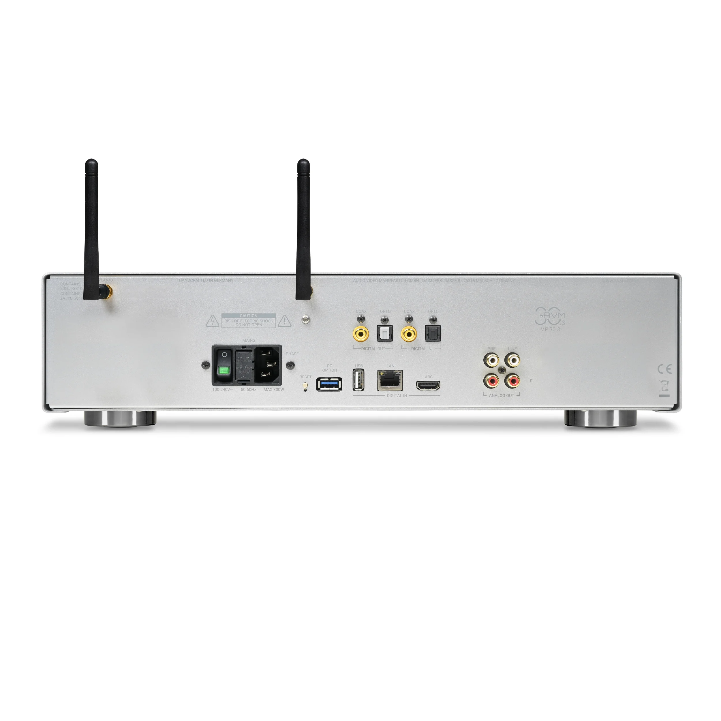 AVM Audio MP 30.3 Rear