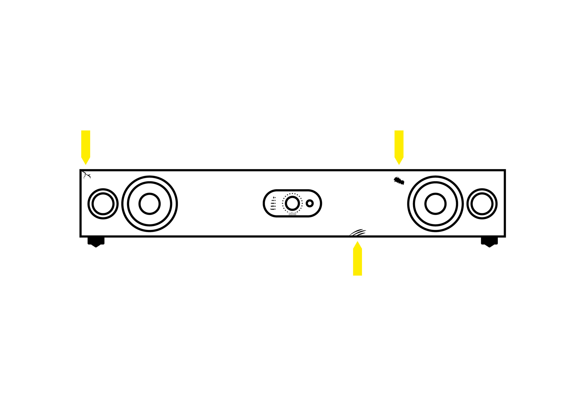 B-Ware Illustration Soundbar B-Ware Illustration Soundbar