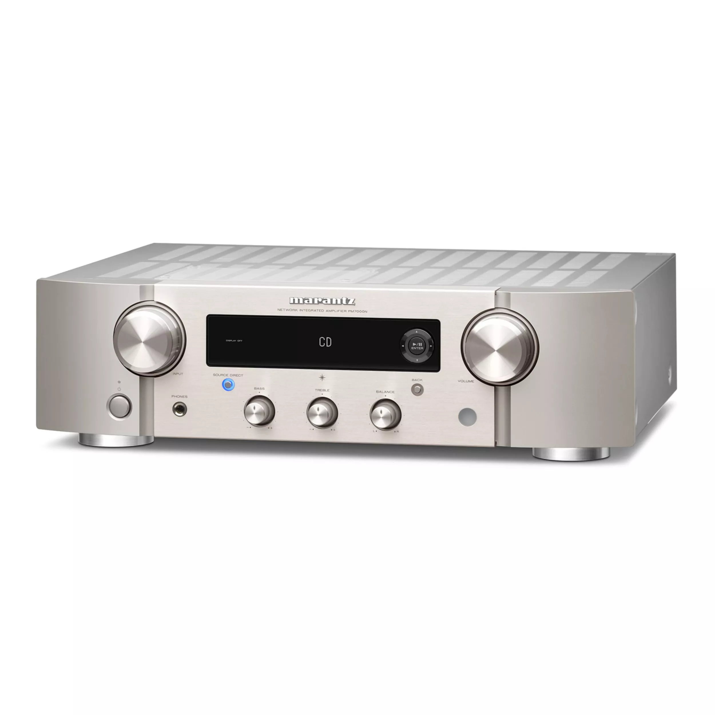 Marantz PM7000N in Silbergold Vorderseite