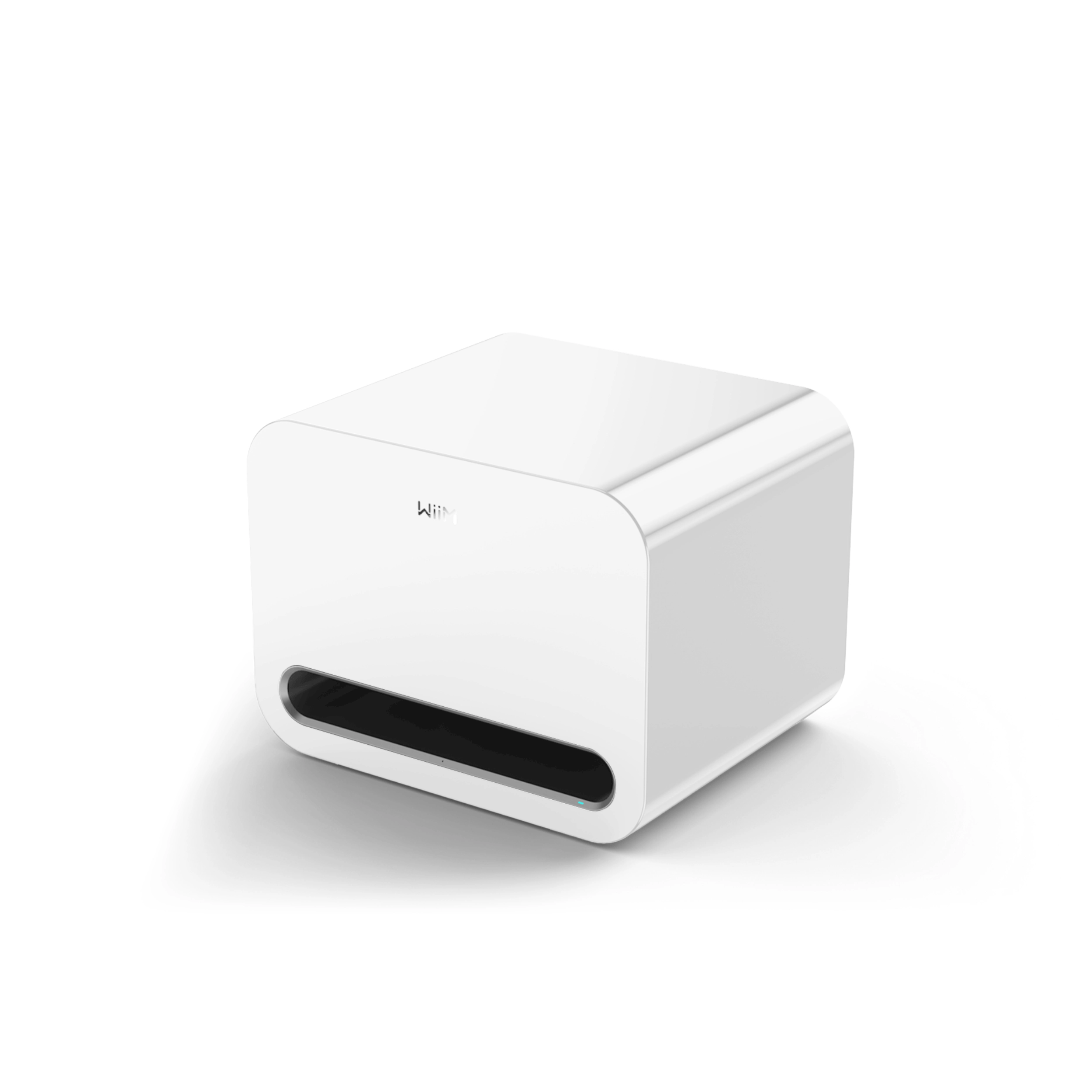 WiiM Sub Pro White Lateral WiiM Sub Pro White Lateral