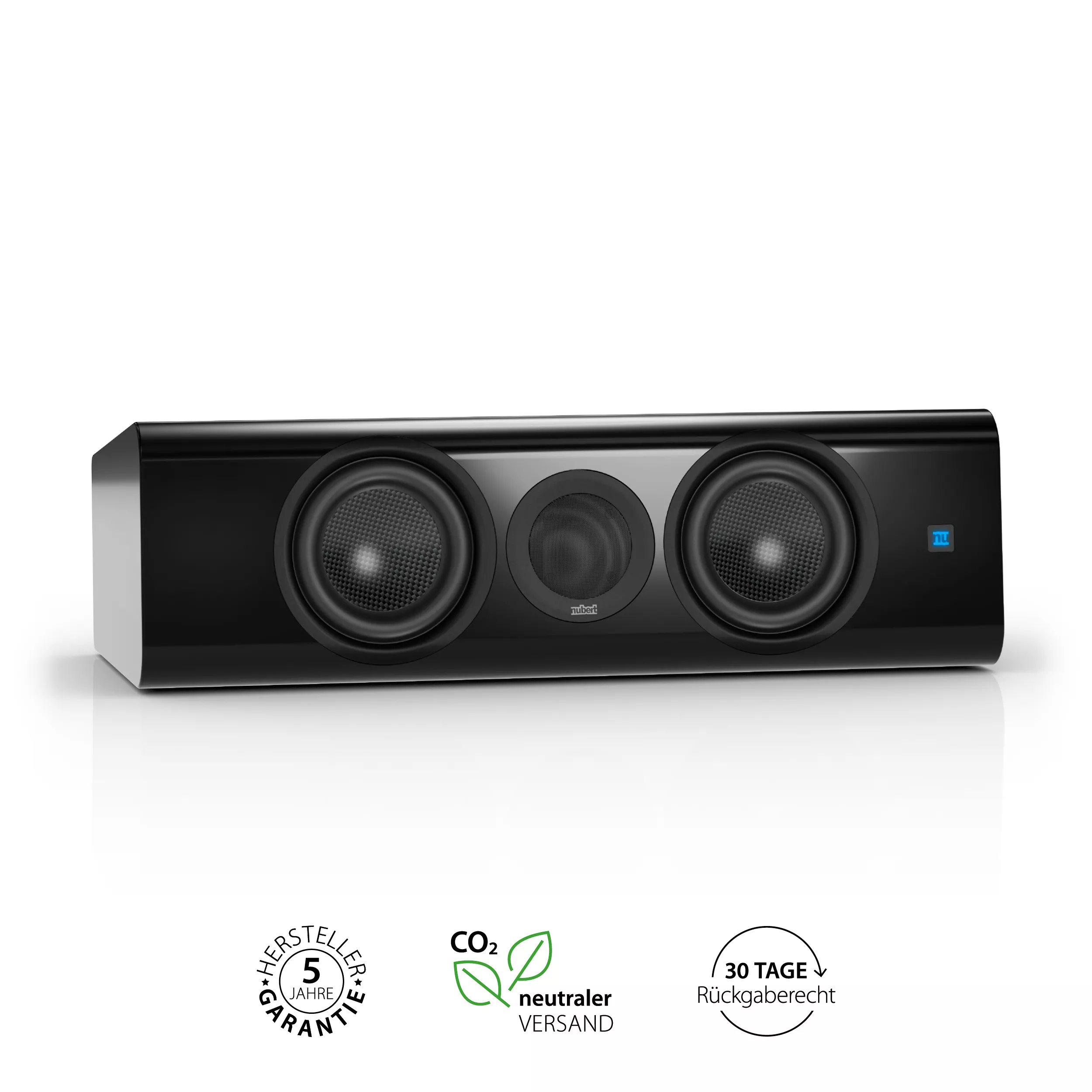 nuZeo 6c Front Black nuZeo 6c Front Black