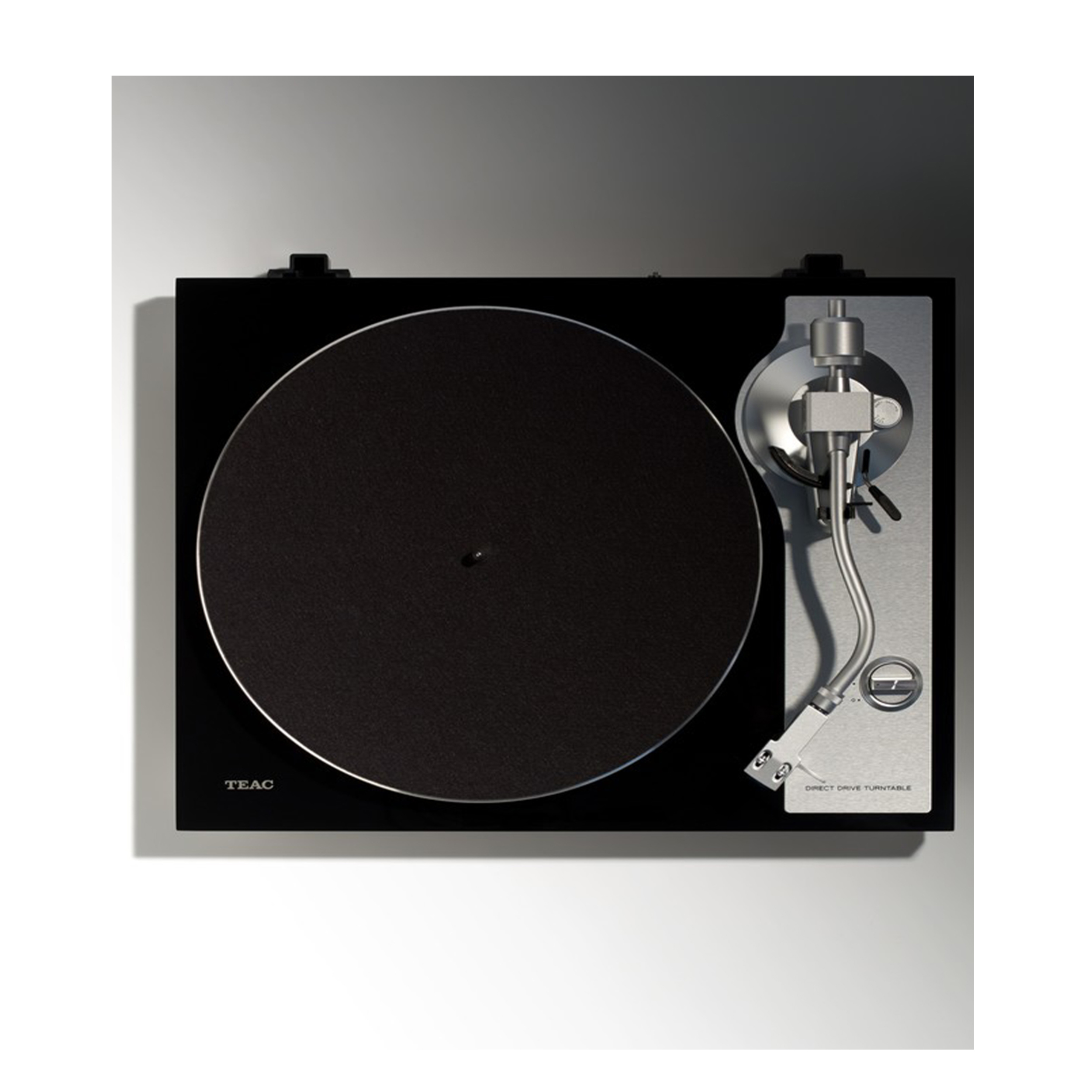 Teac record player TN-4D-O in black top side Teac record player TN-4D-O in black top side