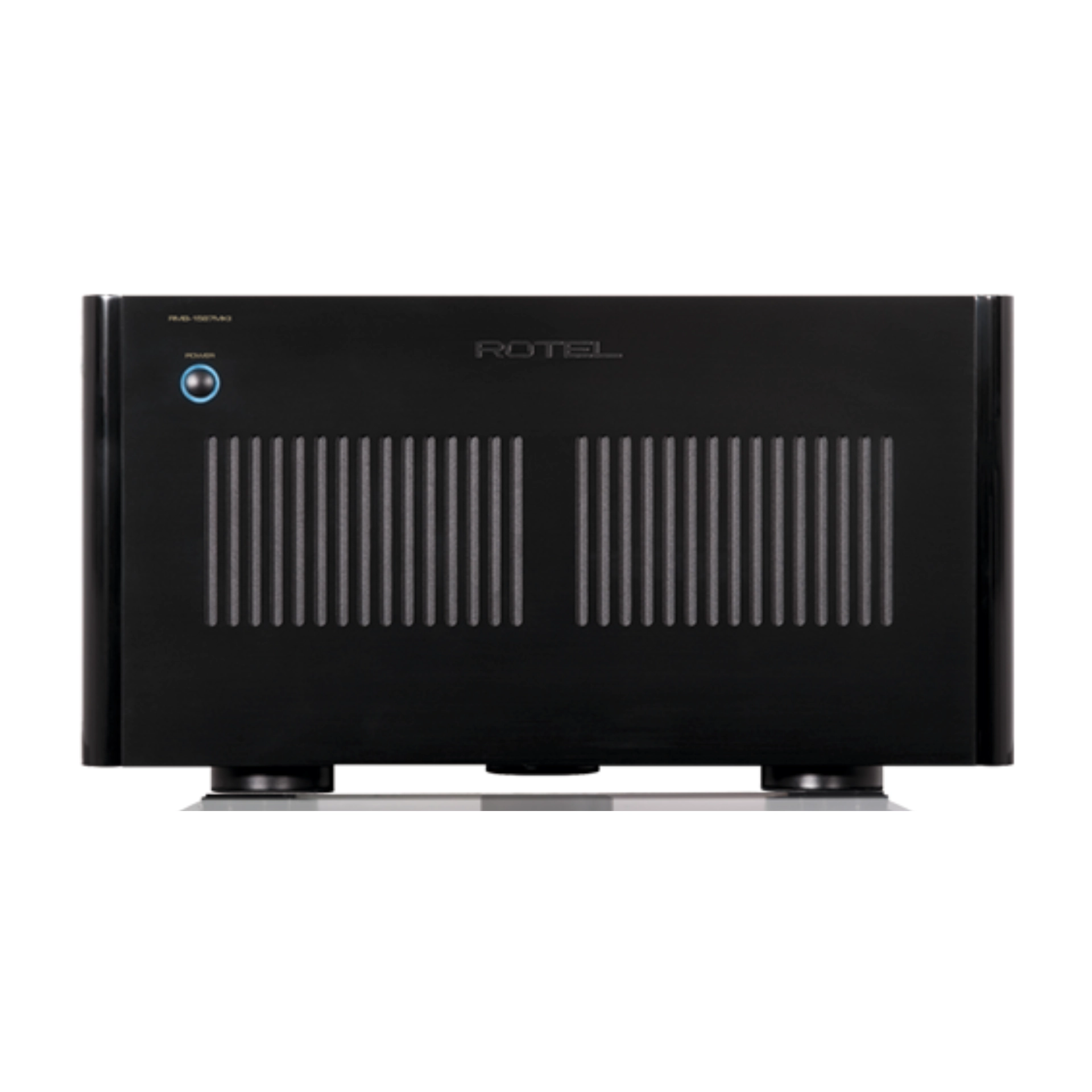 Rotel RMB 1587 MK2 schwarz Vorderansicht